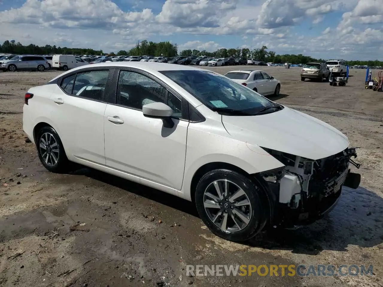 4 Photograph of a damaged car 3N1CN8EVXSL834562 NISSAN VERSA 2025