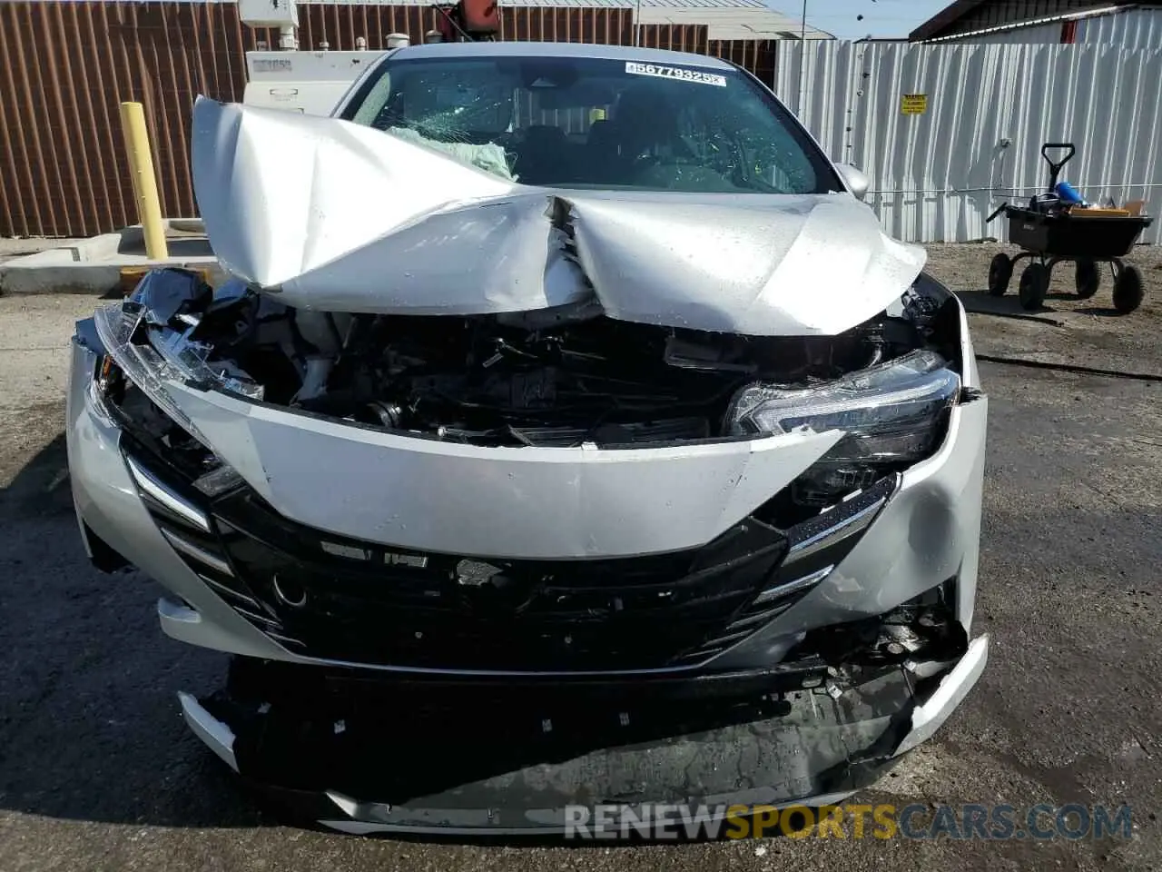 5 Photograph of a damaged car 3N1CN8EVXSL844315 NISSAN VERSA 2025