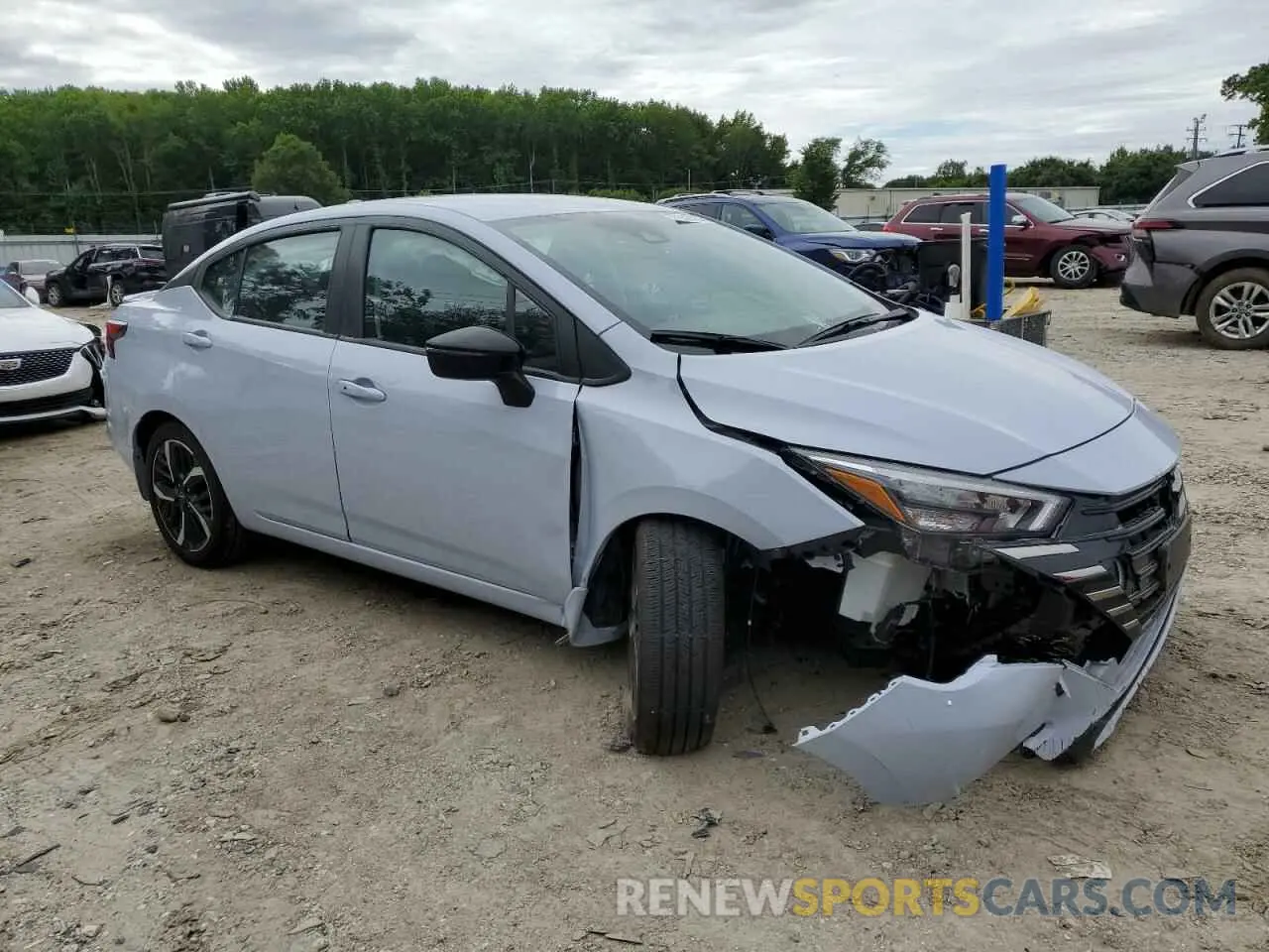 4 Photograph of a damaged car 3N1CN8FV0SL812889 NISSAN VERSA 2025