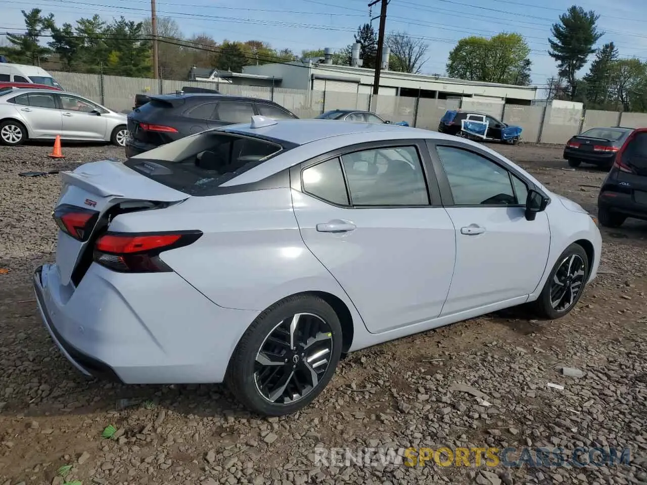 3 Photograph of a damaged car 3N1CN8FV2SL835218 NISSAN VERSA 2025