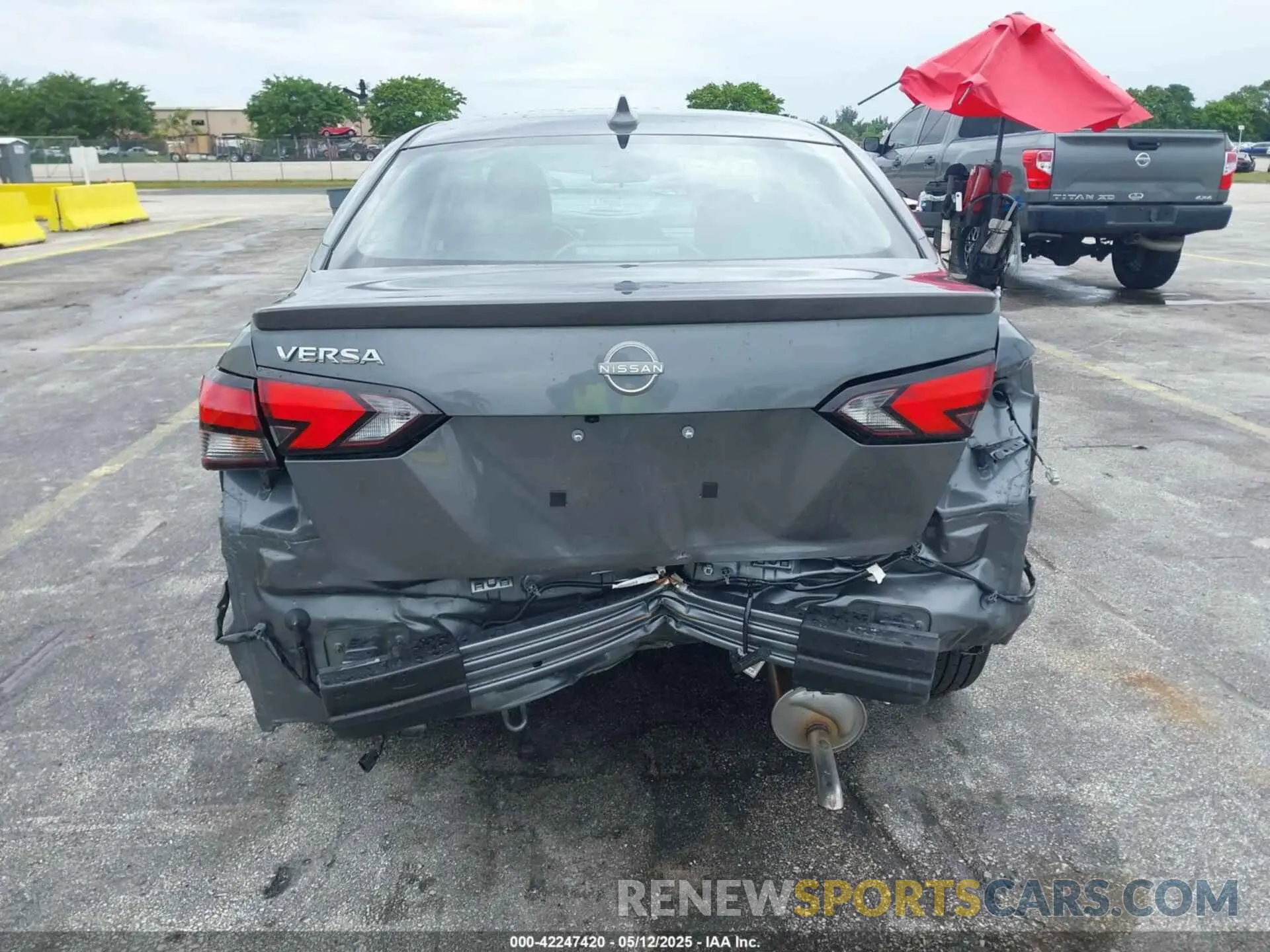 16 Photograph of a damaged car 3N1CN8FV3SL843019 NISSAN VERSA 2025