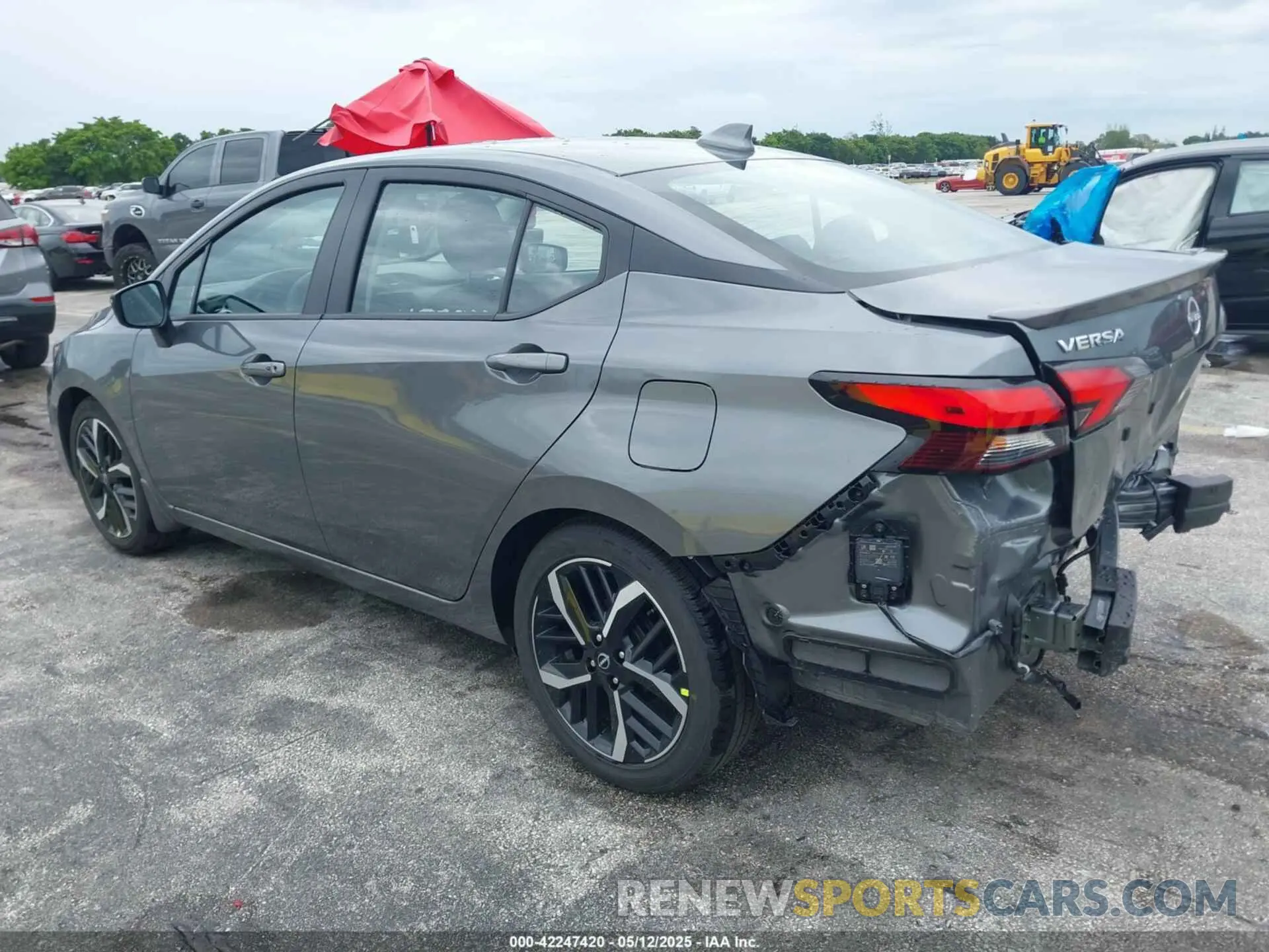 3 Photograph of a damaged car 3N1CN8FV3SL843019 NISSAN VERSA 2025