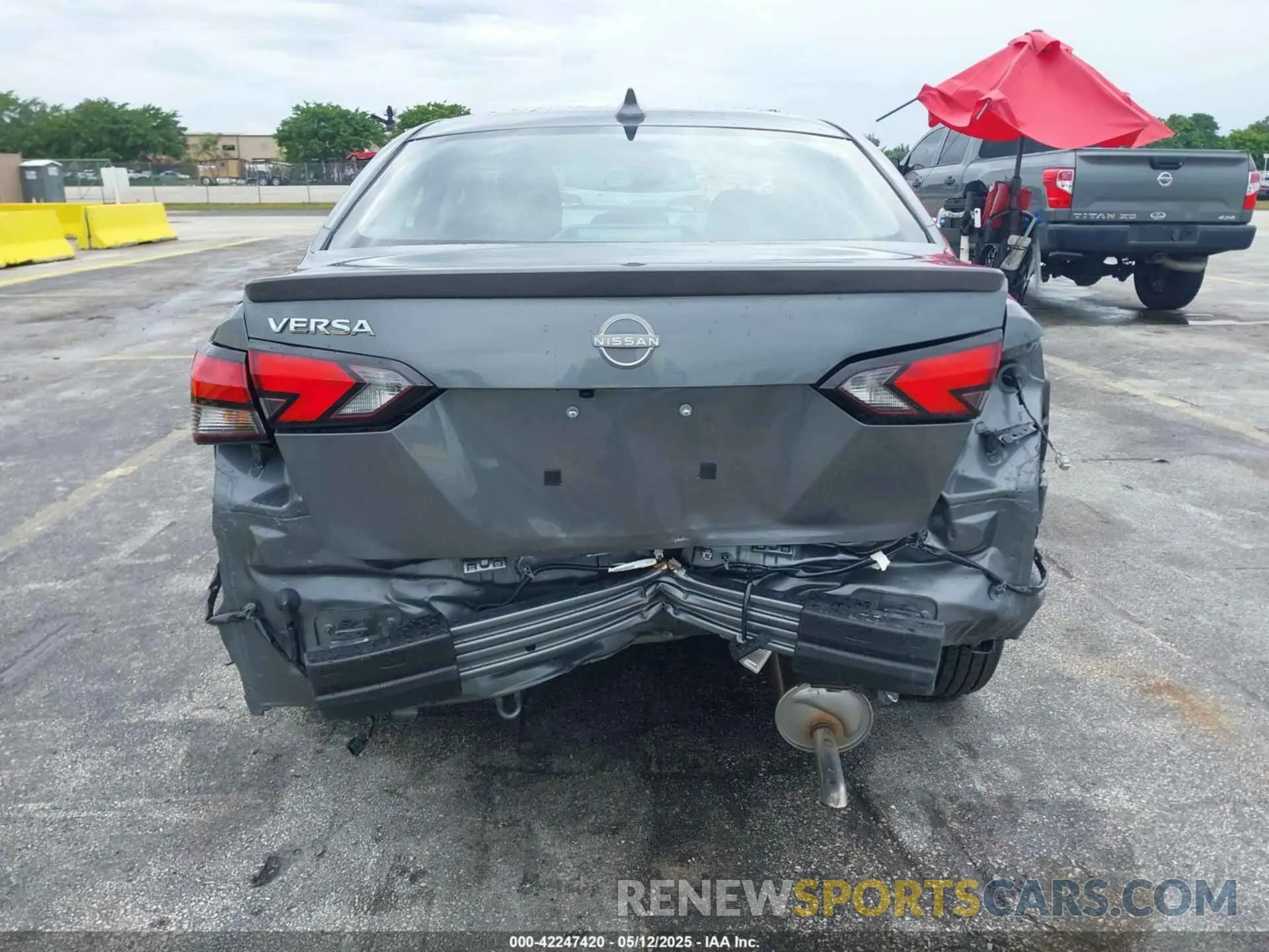 6 Photograph of a damaged car 3N1CN8FV3SL843019 NISSAN VERSA 2025