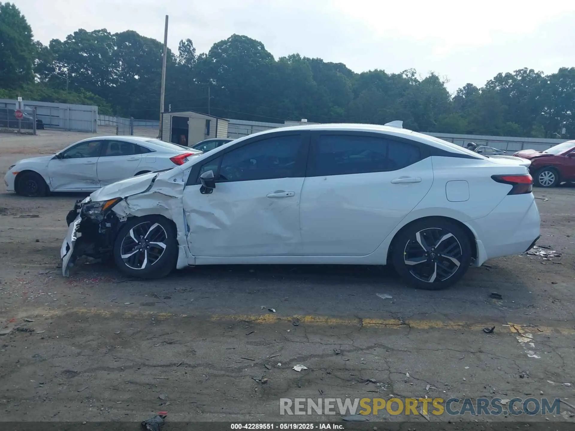 14 Photograph of a damaged car 3N1CN8FV5SL831230 NISSAN VERSA 2025