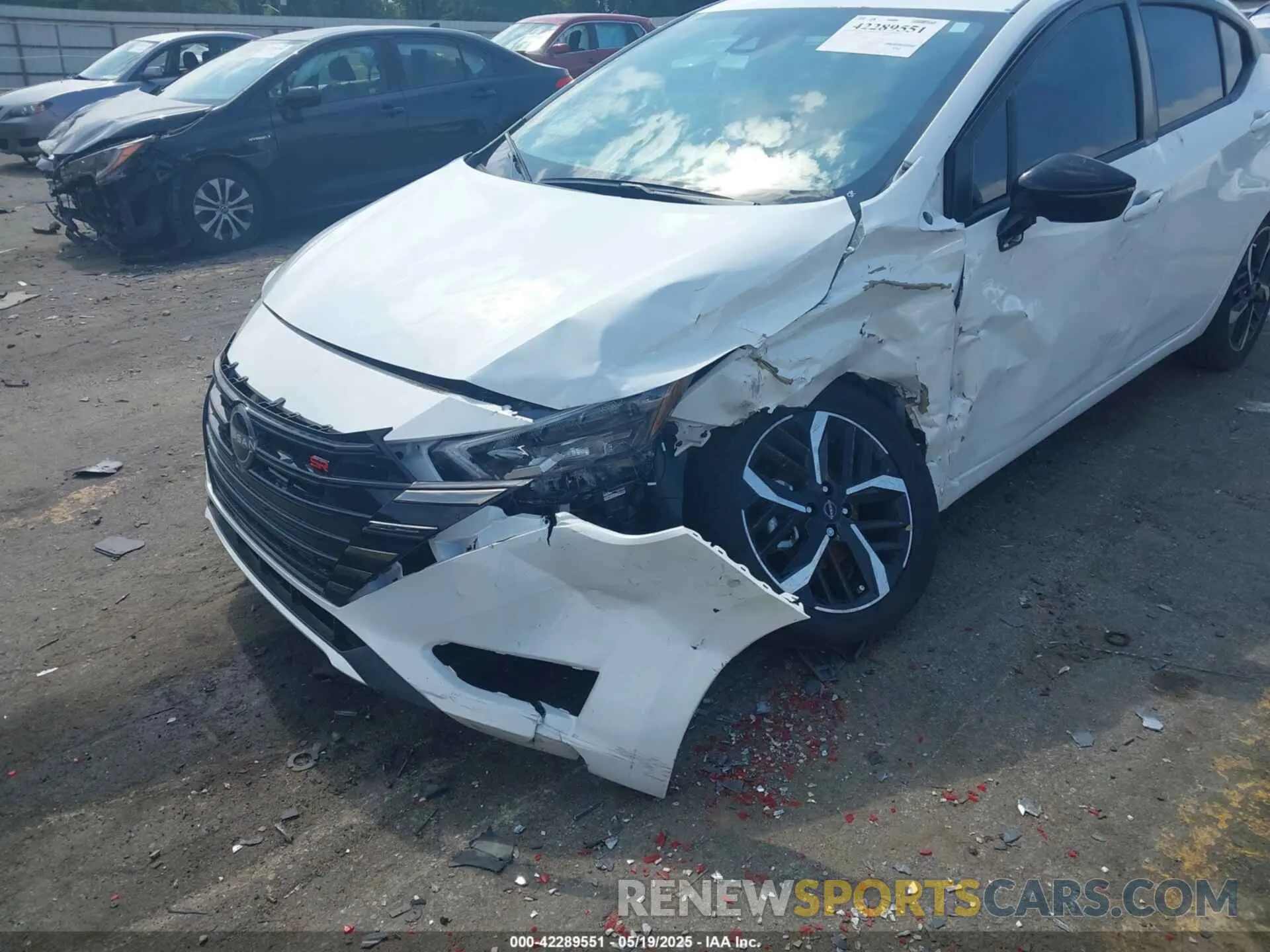 6 Photograph of a damaged car 3N1CN8FV5SL831230 NISSAN VERSA 2025
