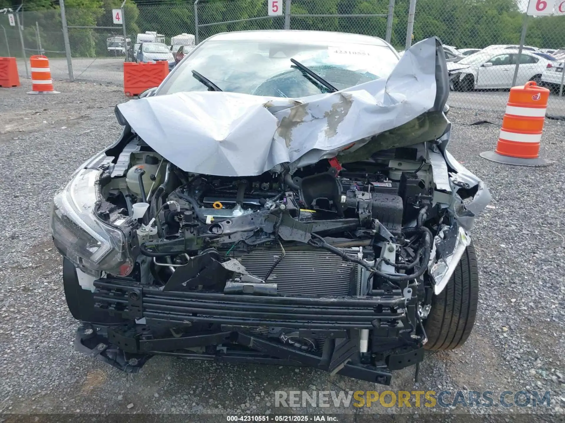 11 Photograph of a damaged car 3N1CN8FV8SL833750 NISSAN VERSA 2025