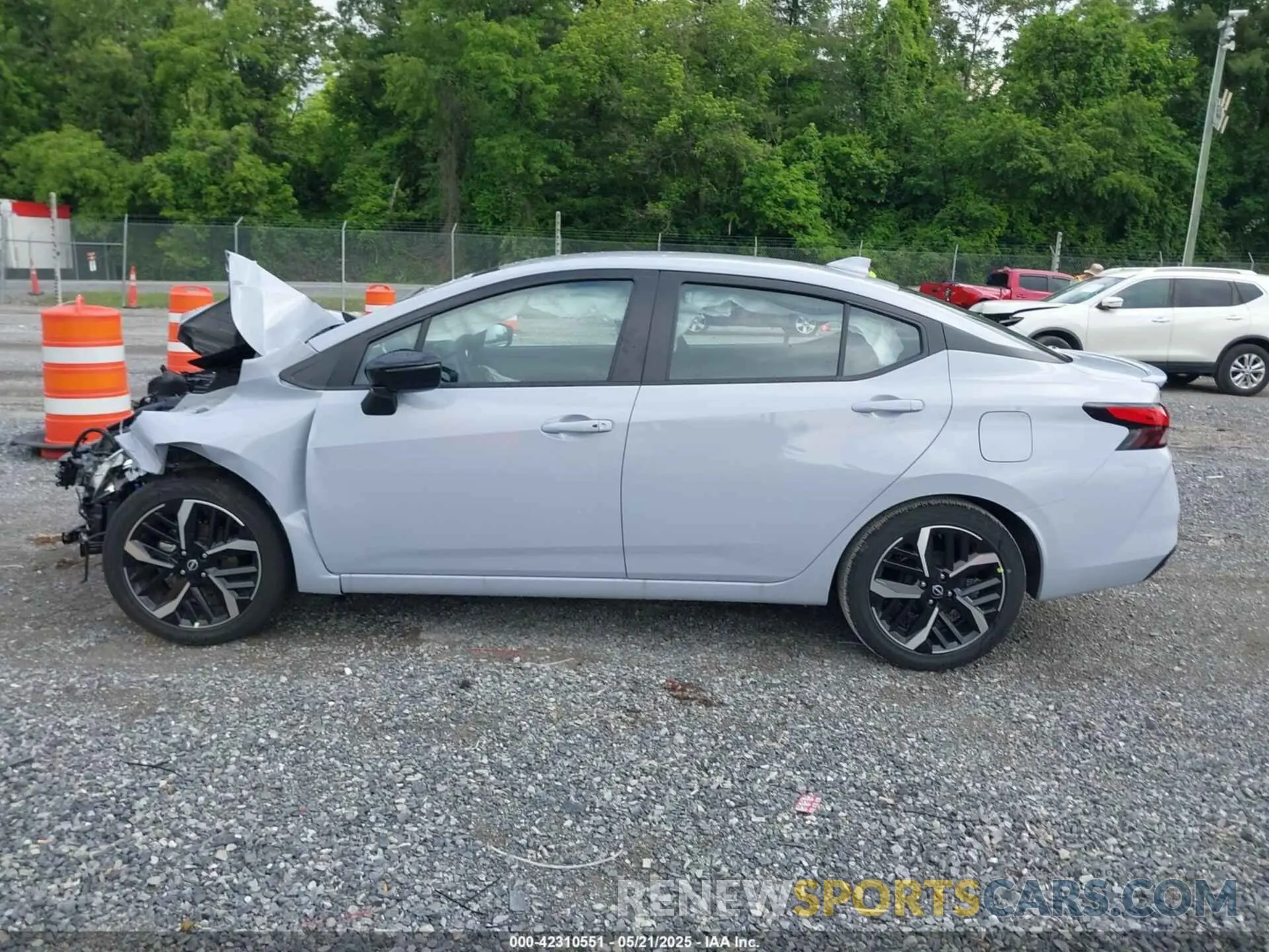 13 Photograph of a damaged car 3N1CN8FV8SL833750 NISSAN VERSA 2025