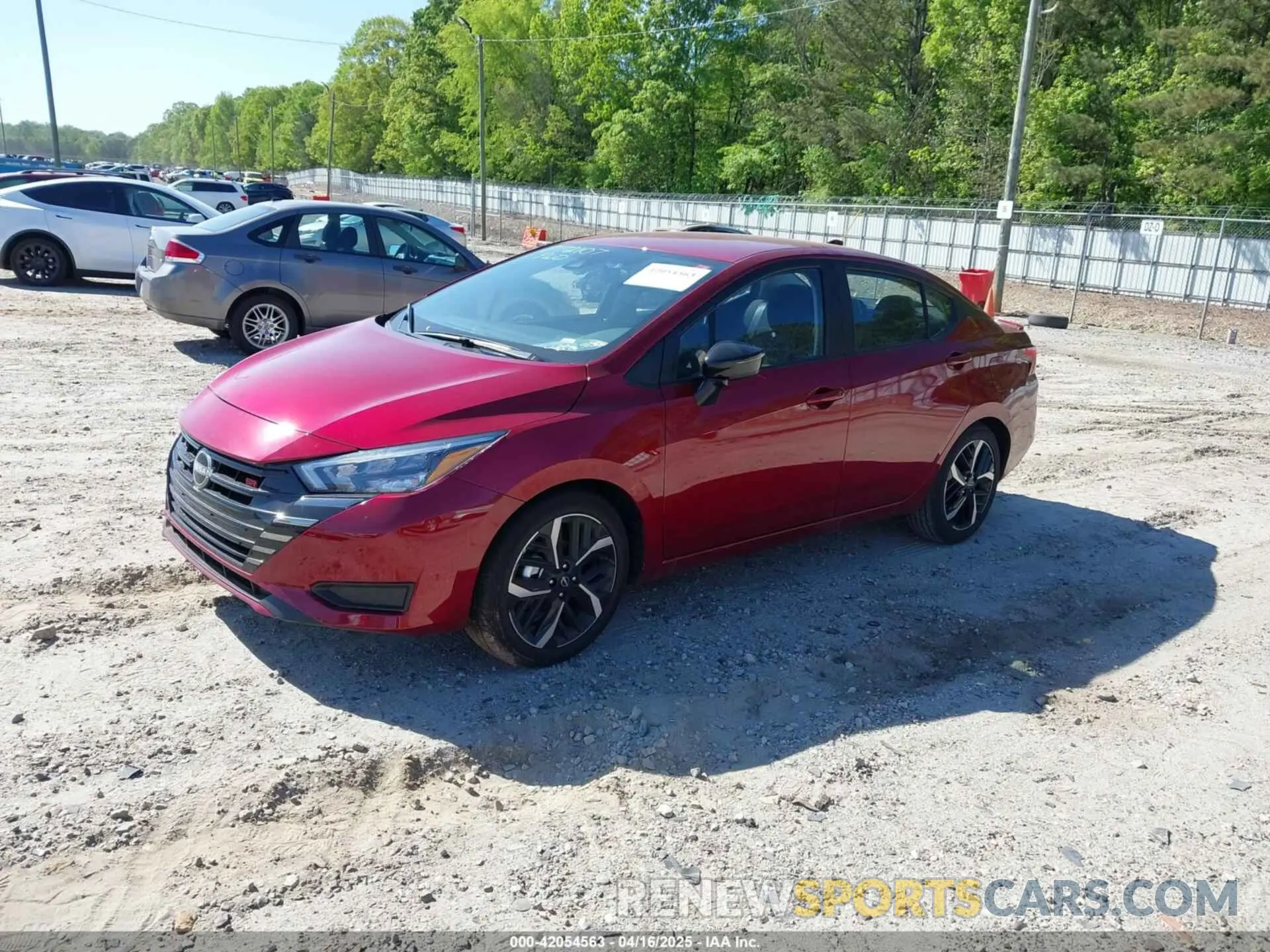 2 Photograph of a damaged car 3N1CN8FV8SL834347 NISSAN VERSA 2025
