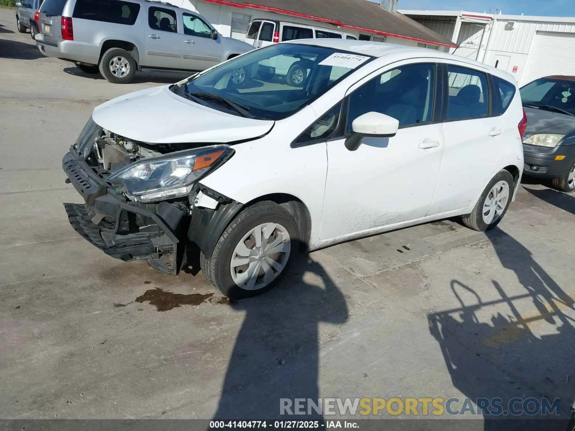 2 Photograph of a damaged car 3N1CE2CP1KL363757 NISSAN VERSA NOTE 2019