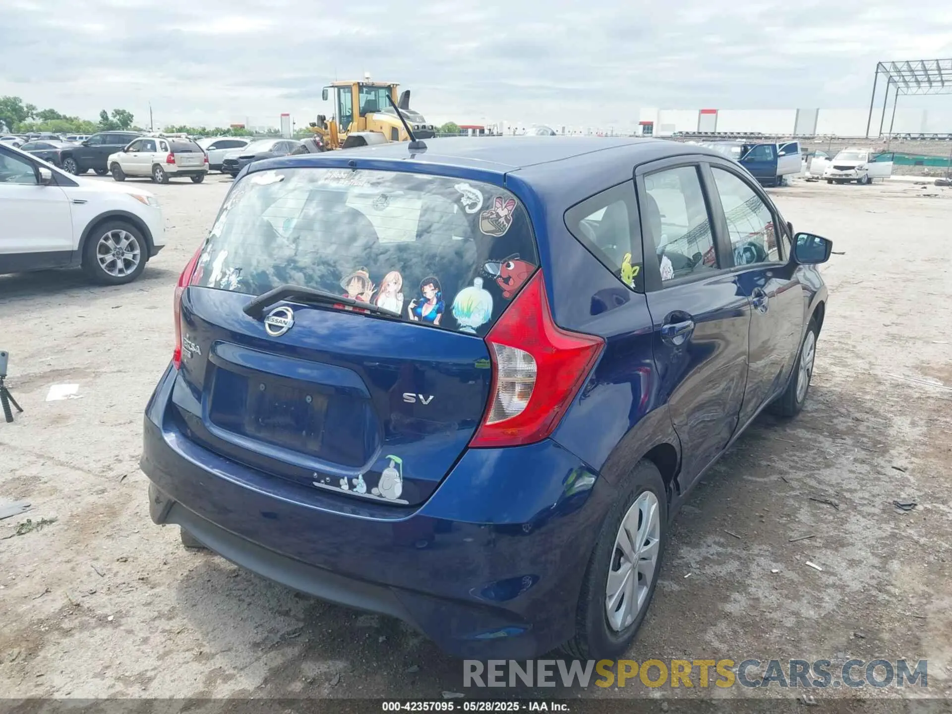 4 Photograph of a damaged car 3N1CE2CP2KL358454 NISSAN VERSA NOTE 2019