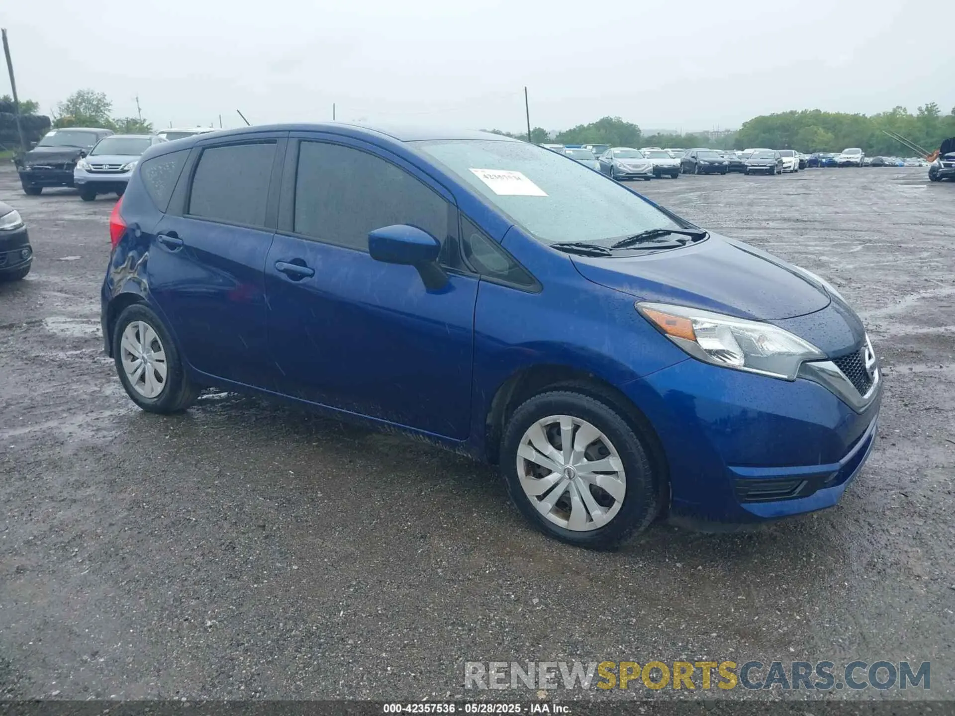 1 Photograph of a damaged car 3N1CE2CP2KL362956 NISSAN VERSA NOTE 2019