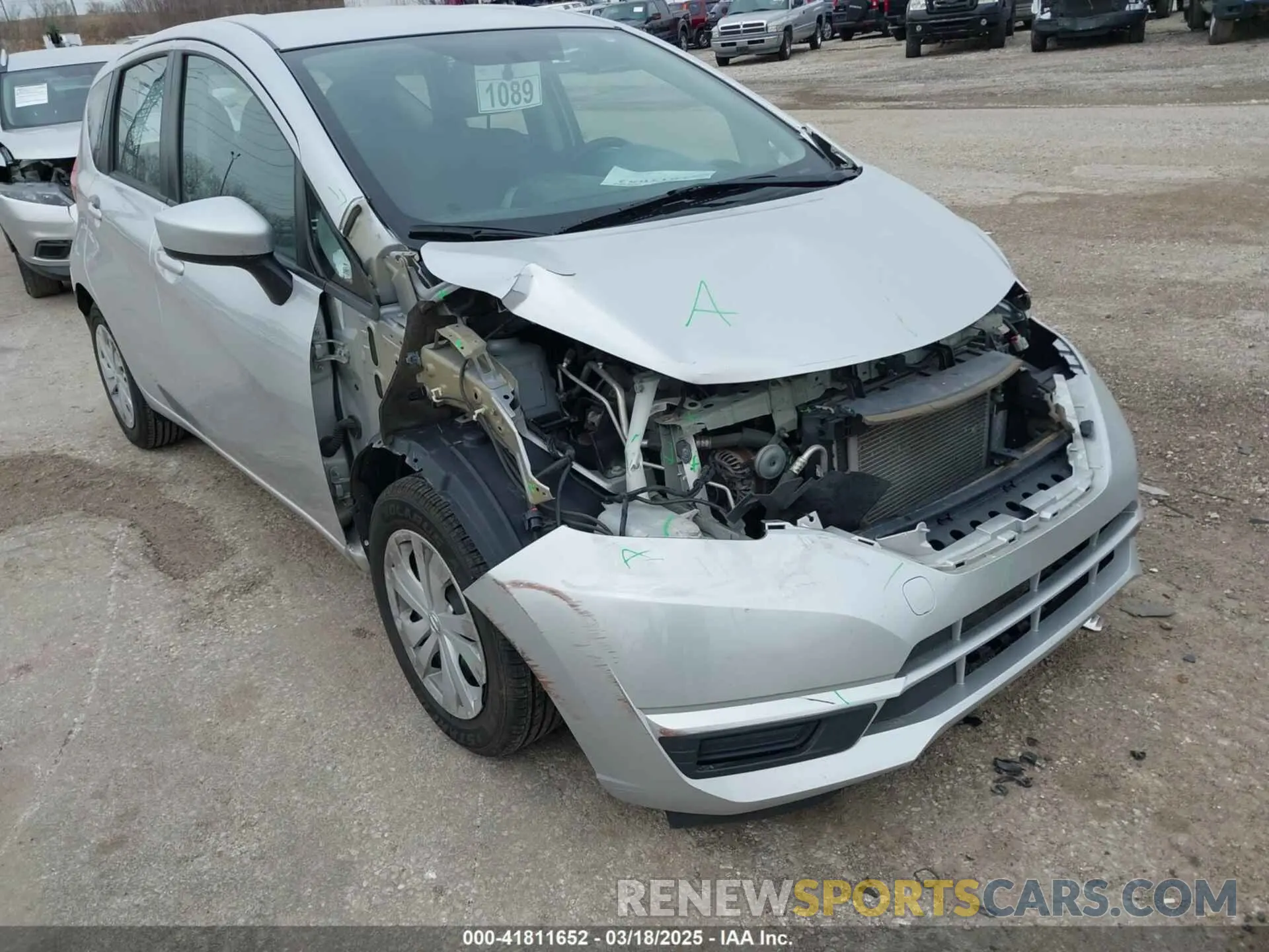 6 Photograph of a damaged car 3N1CE2CP3KL363503 NISSAN VERSA NOTE 2019