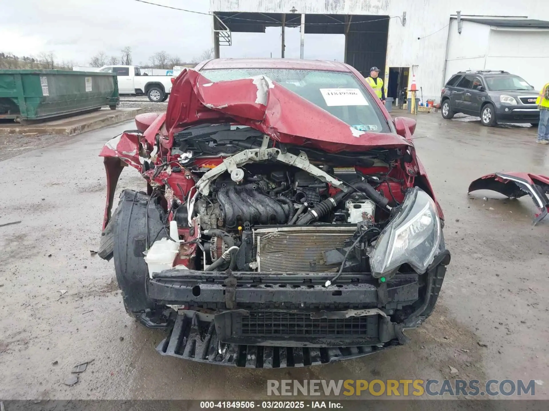 13 Photograph of a damaged car 3N1CE2CP5KL361378 NISSAN VERSA NOTE 2019