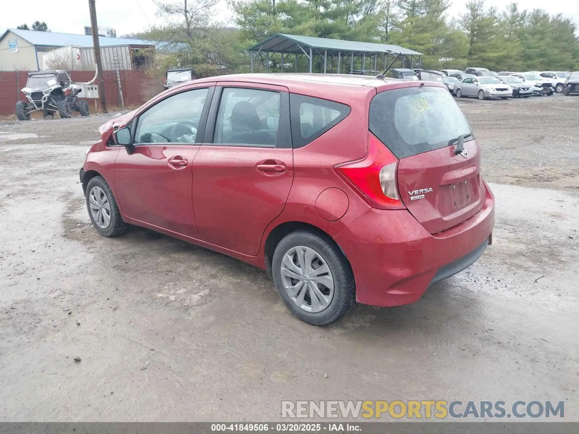 3 Photograph of a damaged car 3N1CE2CP5KL361378 NISSAN VERSA NOTE 2019