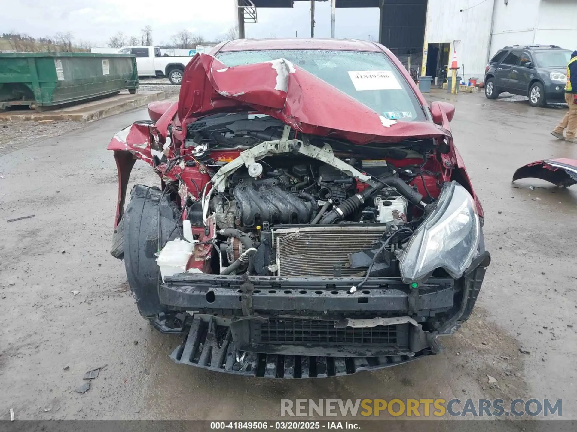 6 Photograph of a damaged car 3N1CE2CP5KL361378 NISSAN VERSA NOTE 2019