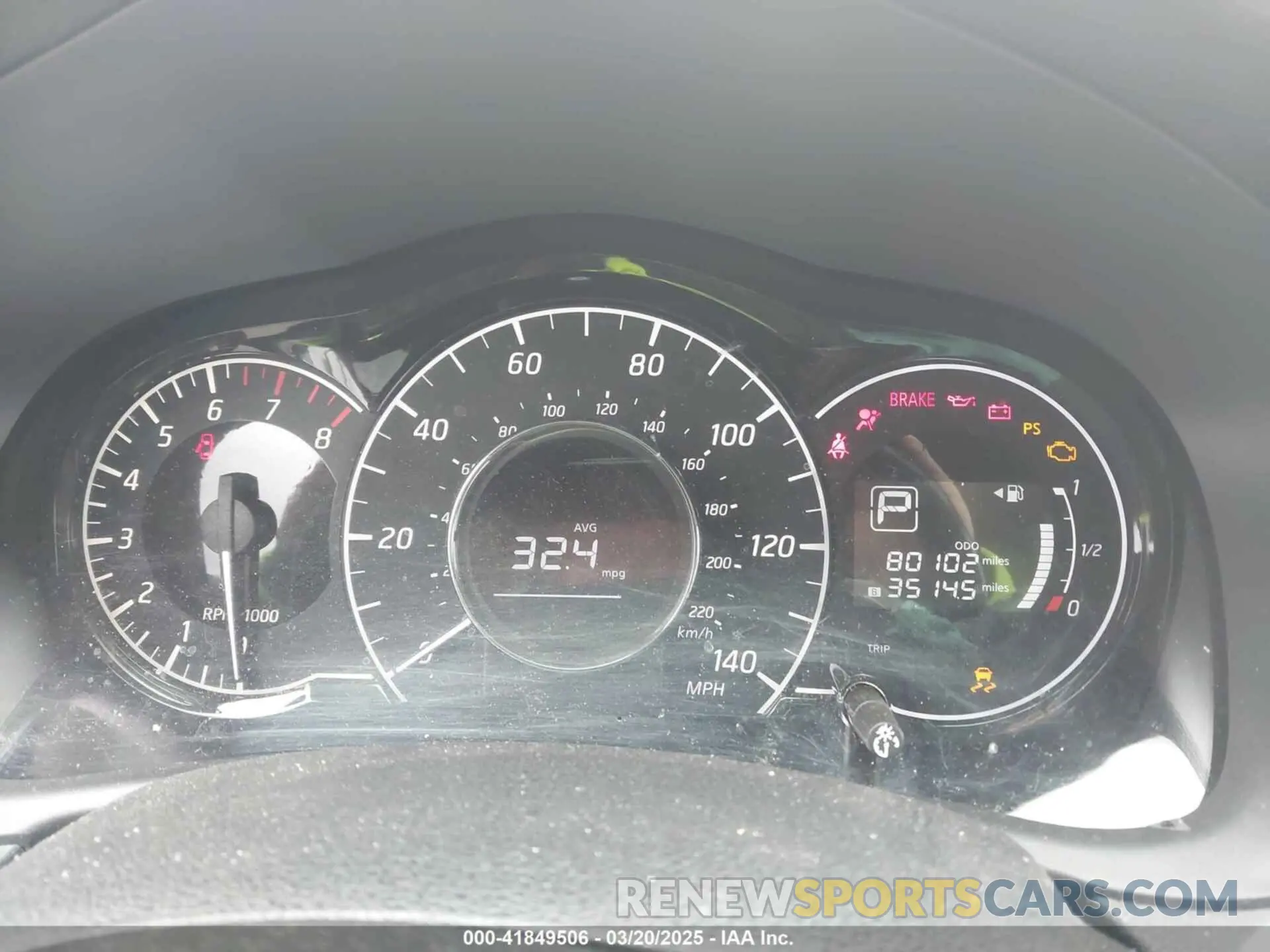 7 Photograph of a damaged car 3N1CE2CP5KL361378 NISSAN VERSA NOTE 2019
