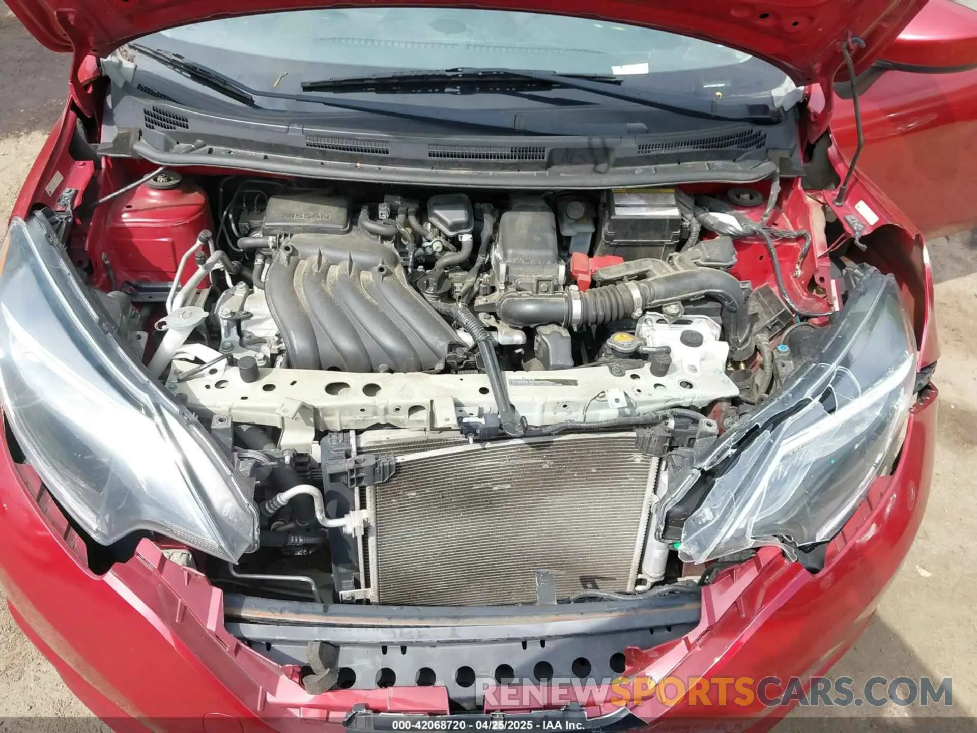 10 Photograph of a damaged car 3N1CE2CP7KL365013 NISSAN VERSA NOTE 2019