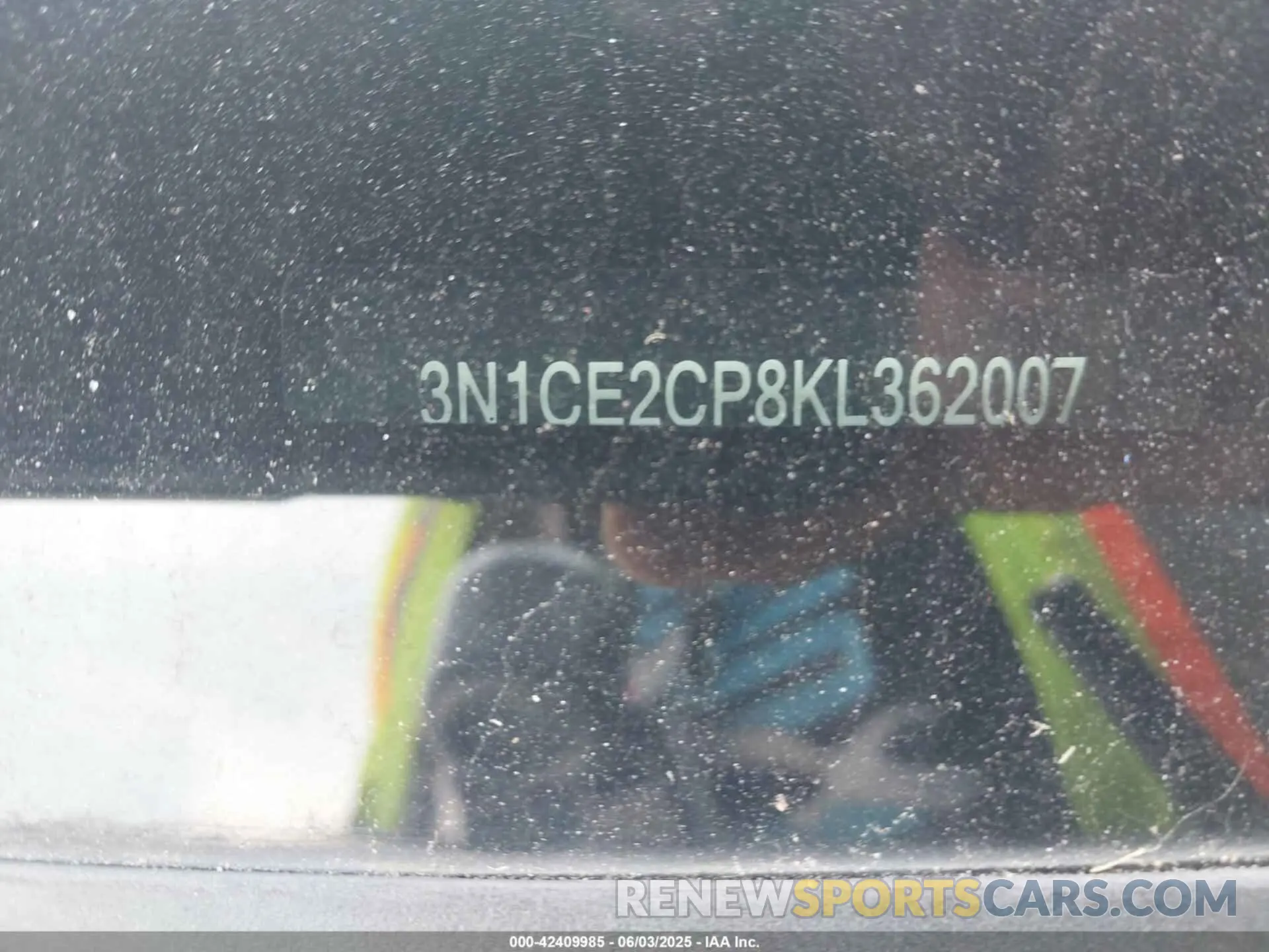 9 Photograph of a damaged car 3N1CE2CP8KL362007 NISSAN VERSA NOTE 2019