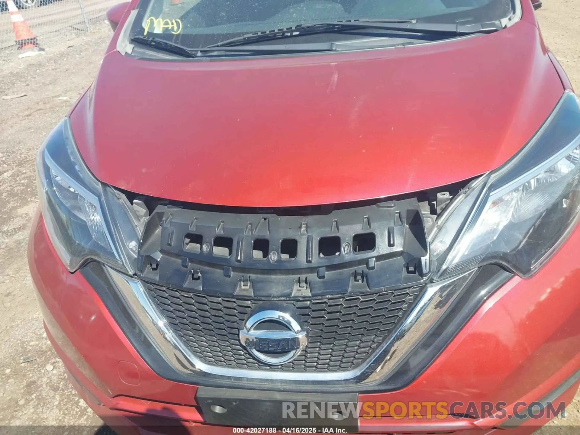 6 Photograph of a damaged car 3N1CE2CP8KL365103 NISSAN VERSA NOTE 2019