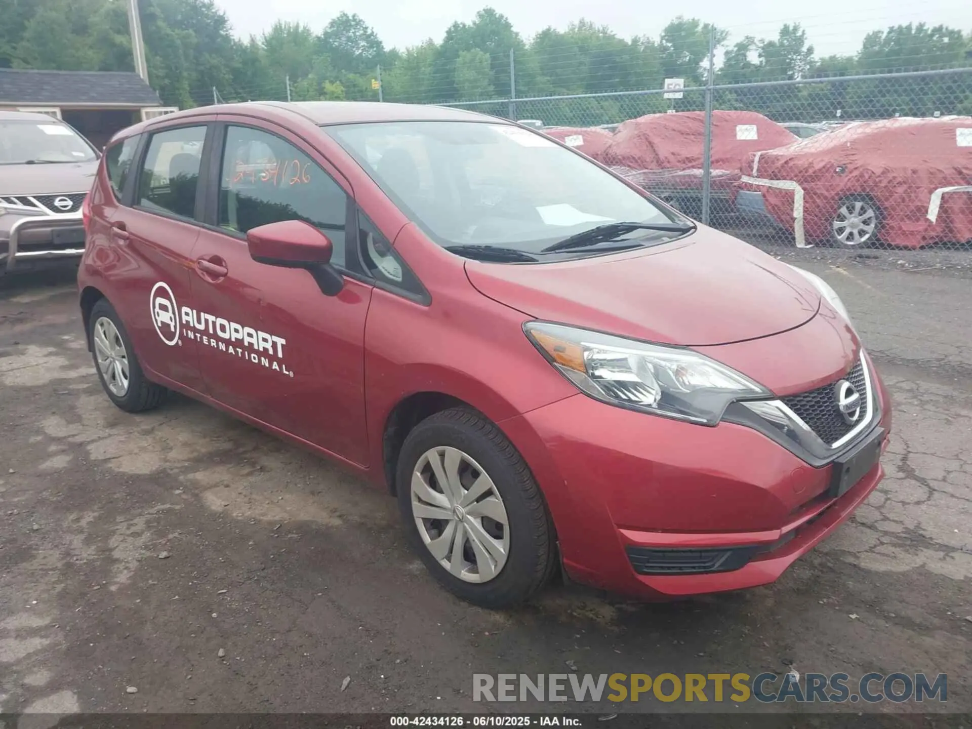1 Photograph of a damaged car 3N1CE2CP8KL366574 NISSAN VERSA NOTE 2019