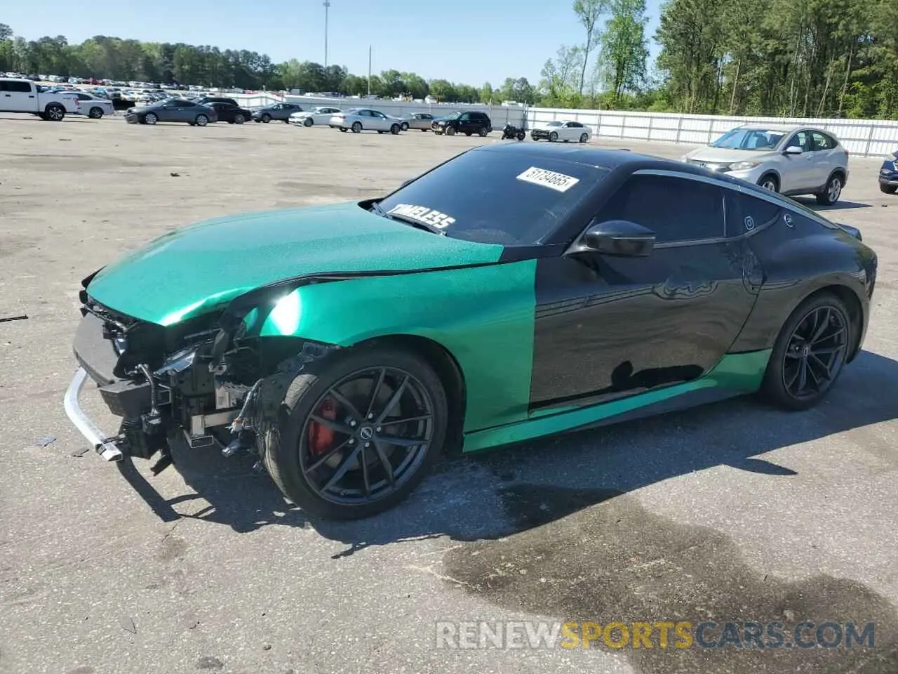 1 Photograph of a damaged car JN1BZ4BH1RM361500 NISSAN Z PERFORMA 2024