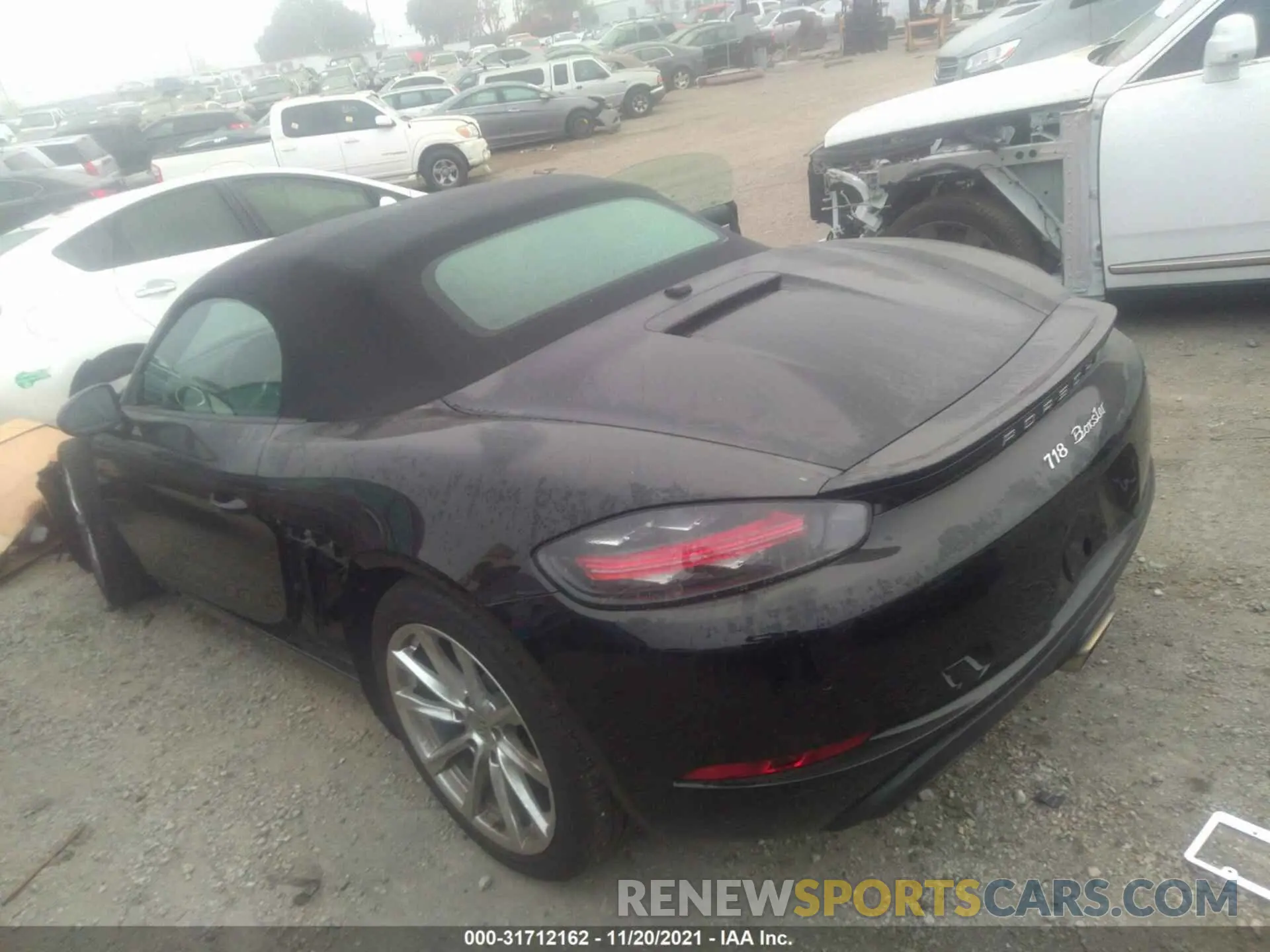 3 Photograph of a damaged car WP0CA2A82MS210460 PORSCHE 718 BOXSTER 2021