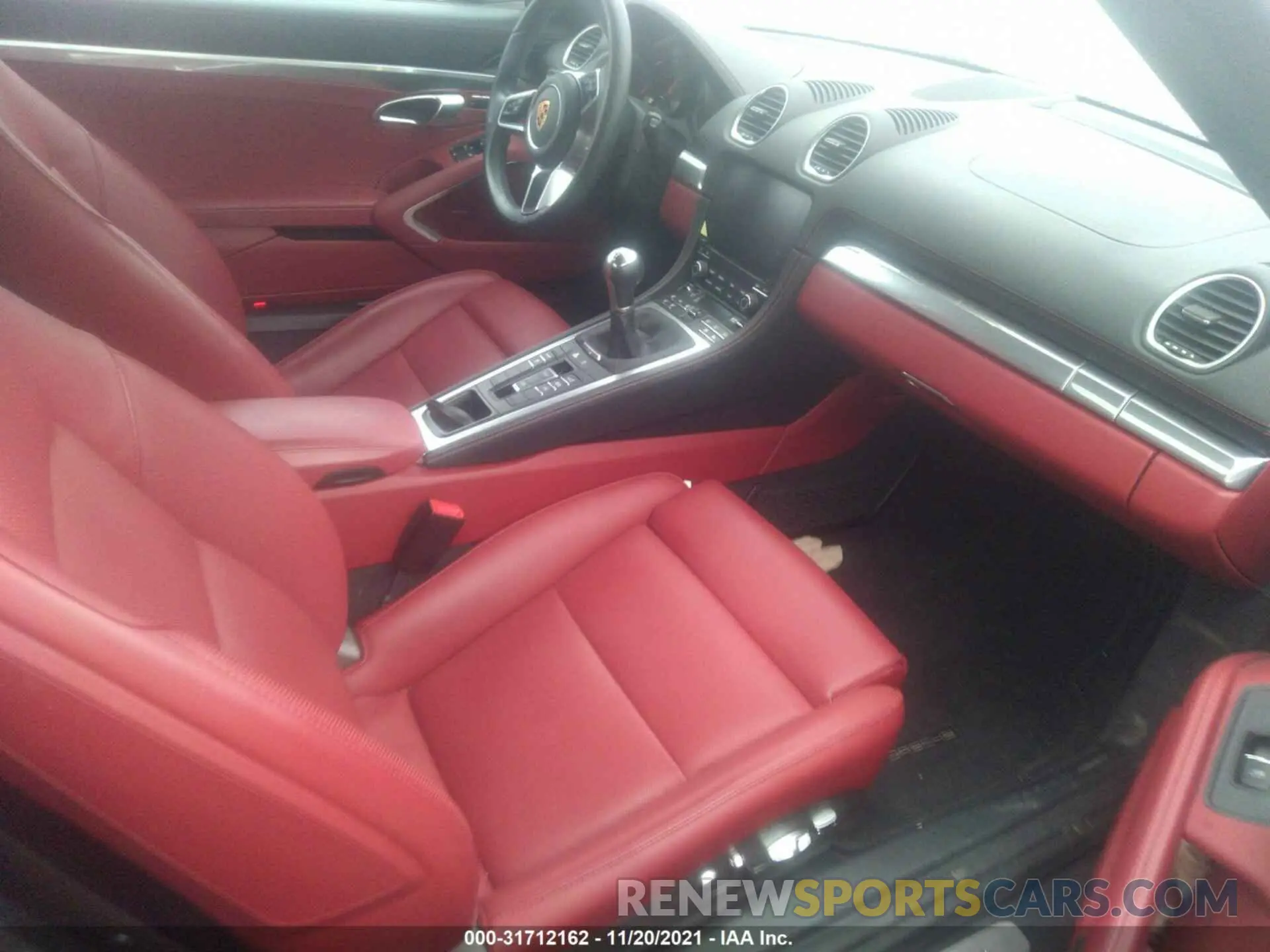 5 Photograph of a damaged car WP0CA2A82MS210460 PORSCHE 718 BOXSTER 2021