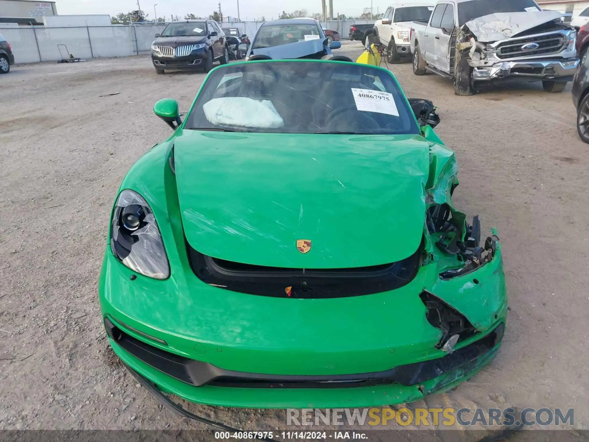 12 Photograph of a damaged car WP0CD2A88PS216243 PORSCHE 718 BOXSTER 2023