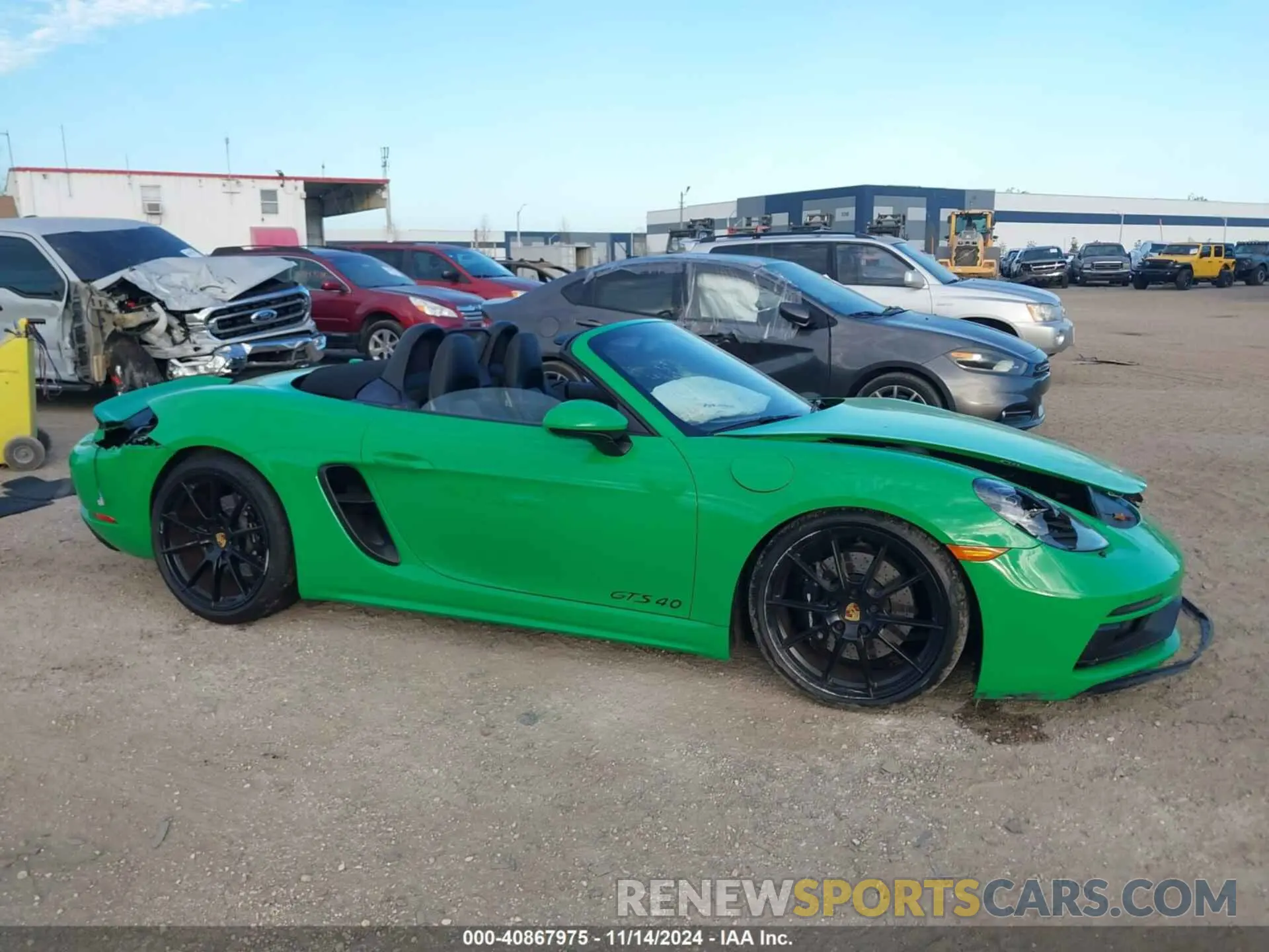 13 Photograph of a damaged car WP0CD2A88PS216243 PORSCHE 718 BOXSTER 2023