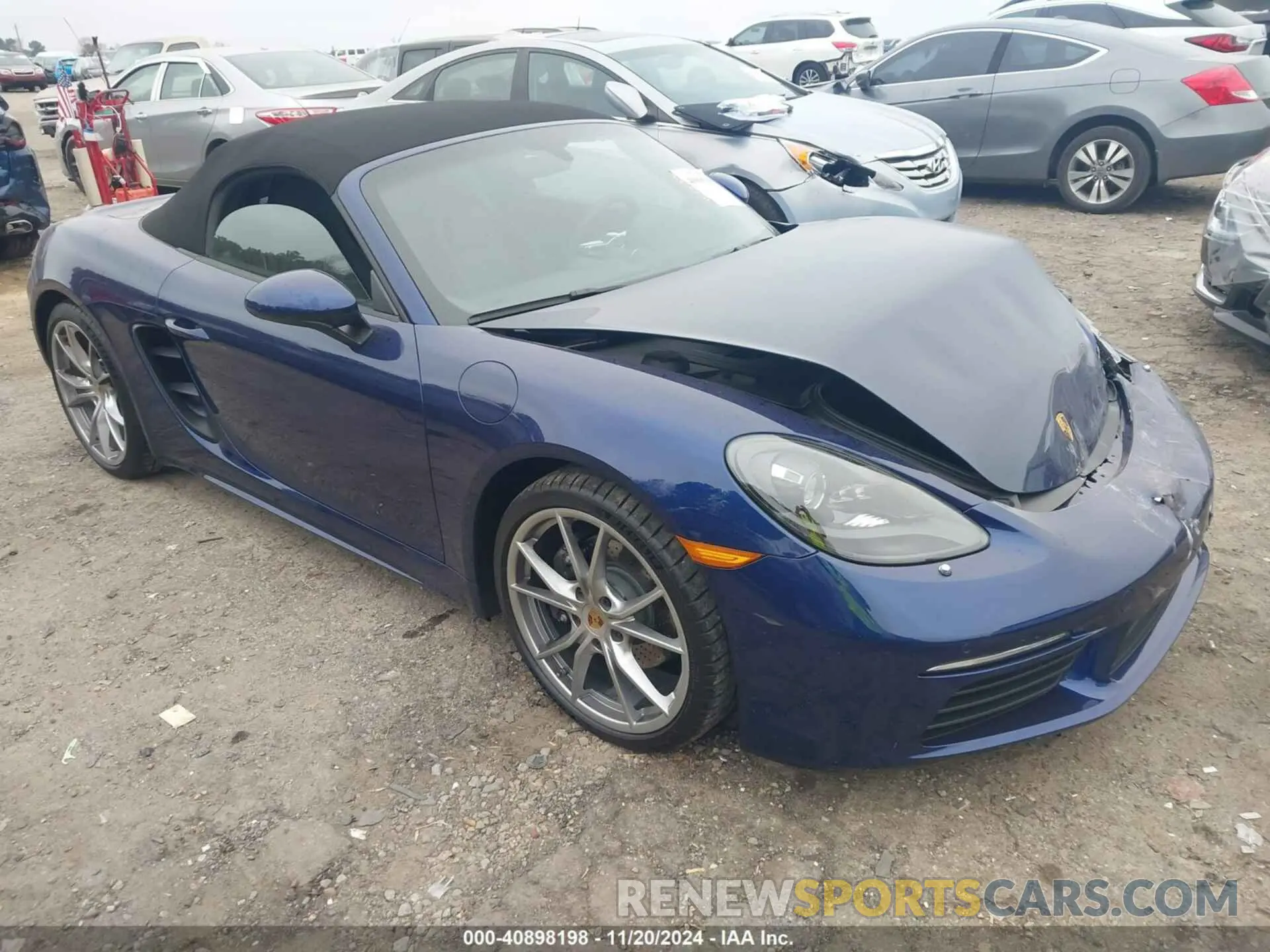1 Photograph of a damaged car WP0CA2A80RK206110 PORSCHE 718 BOXSTER 2024
