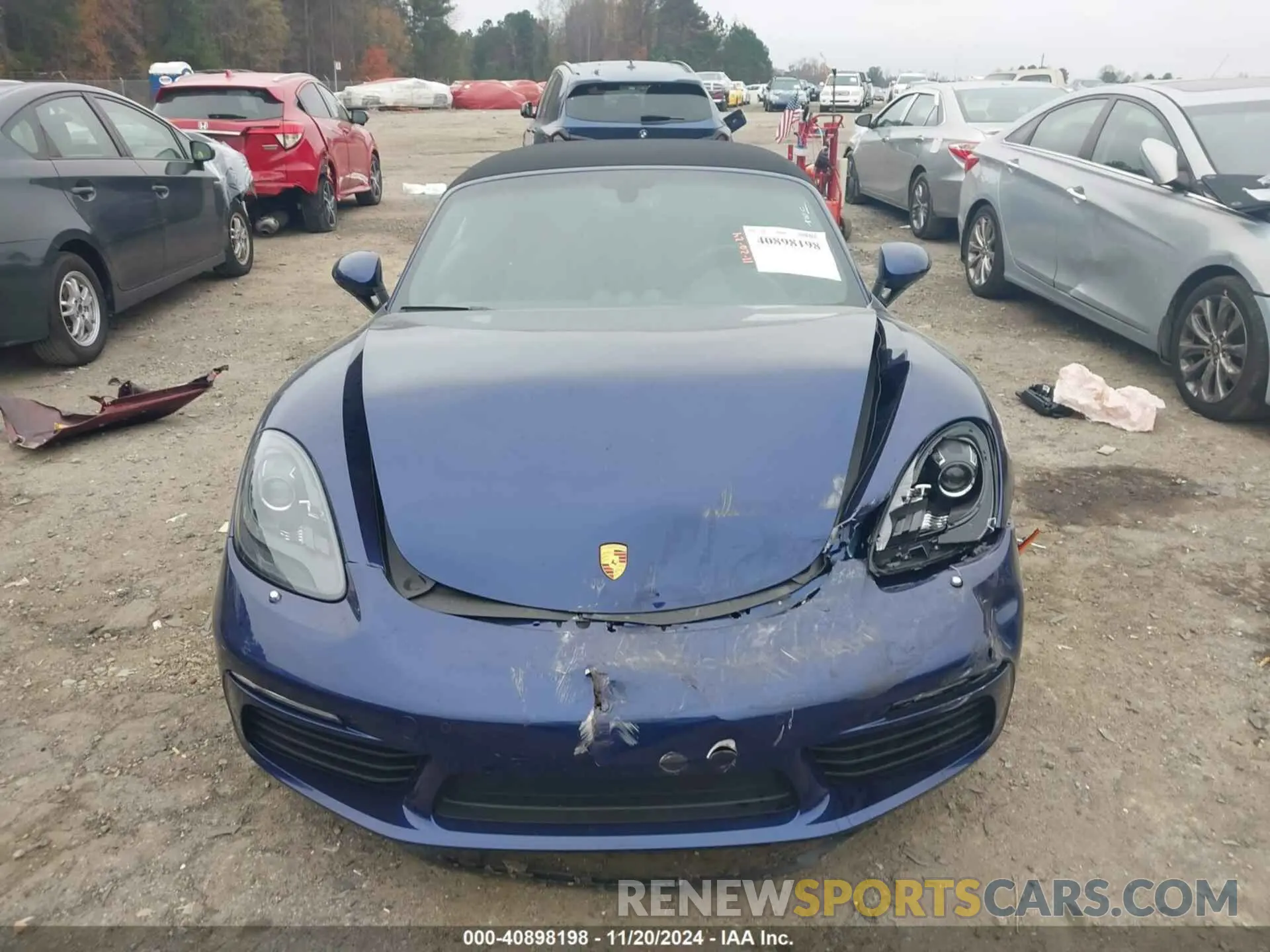12 Photograph of a damaged car WP0CA2A80RK206110 PORSCHE 718 BOXSTER 2024