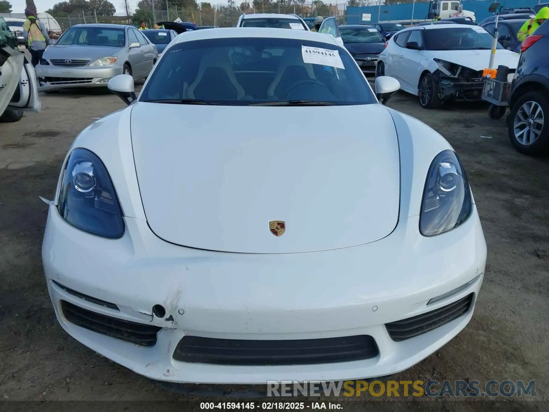 12 Photograph of a damaged car WP0AA2A81KS260125 PORSCHE 718 CAYMAN 2019
