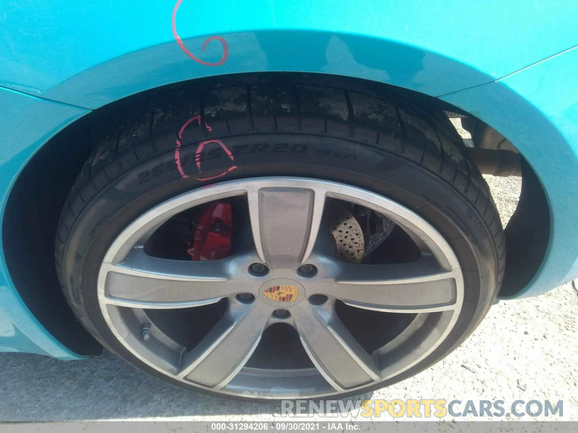 13 Photograph of a damaged car WP0AB2A82LK275117 PORSCHE 718 CAYMAN 2020