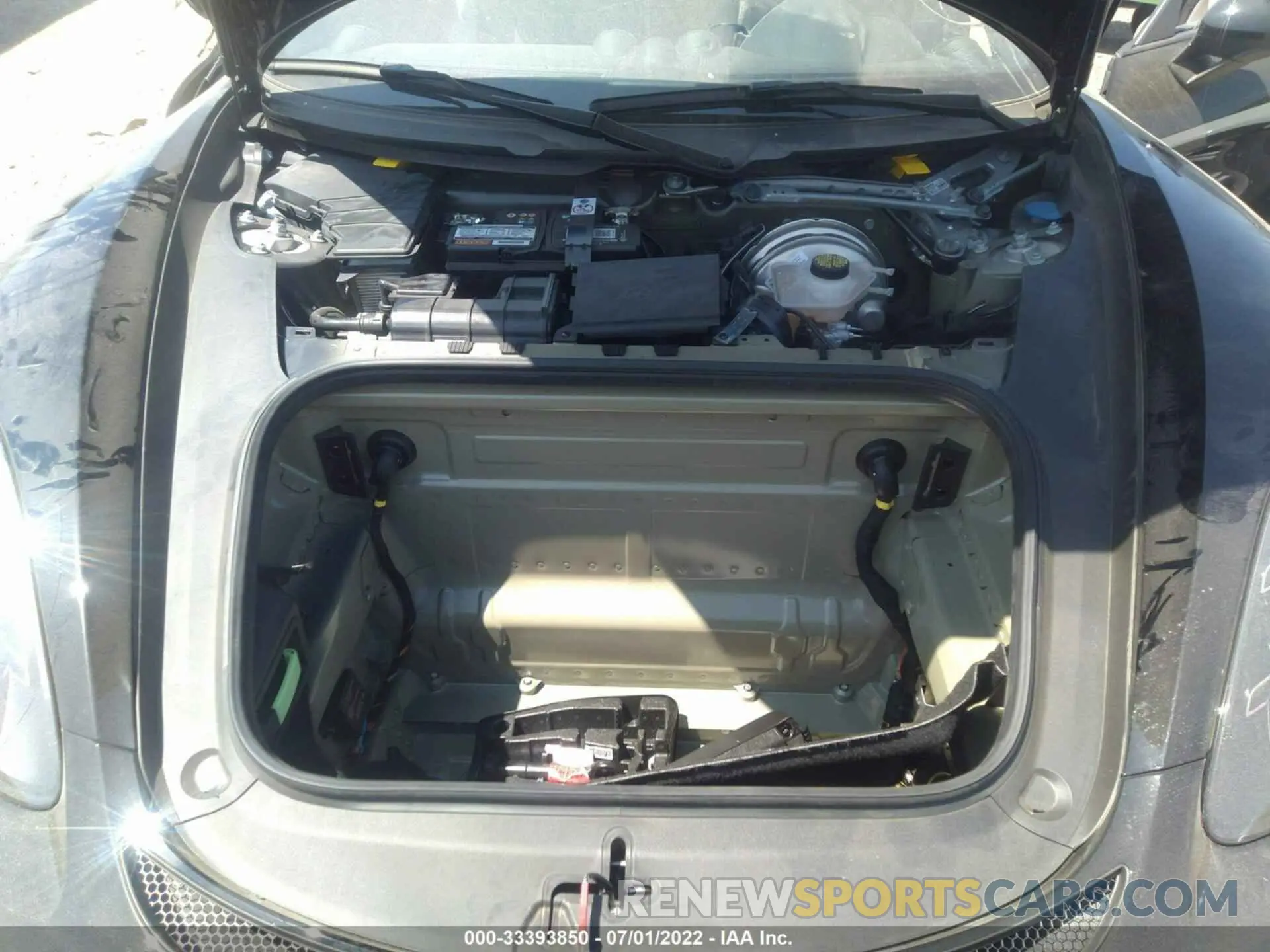 10 Photograph of a damaged car WP0AC2A81MK289072 PORSCHE 718 CAYMAN 2021