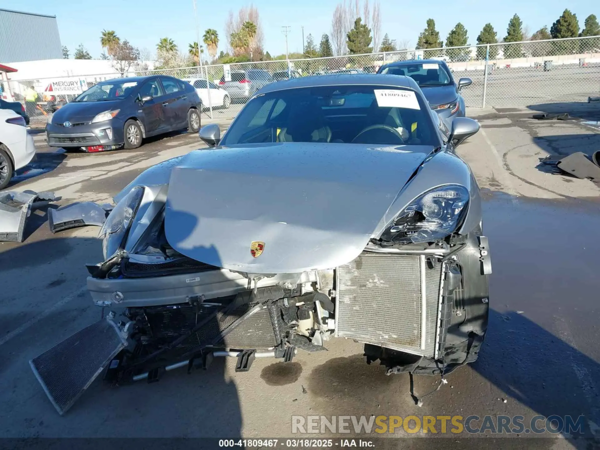 13 Photograph of a damaged car WP0AC2A82NS275201 PORSCHE 718 CAYMAN 2022