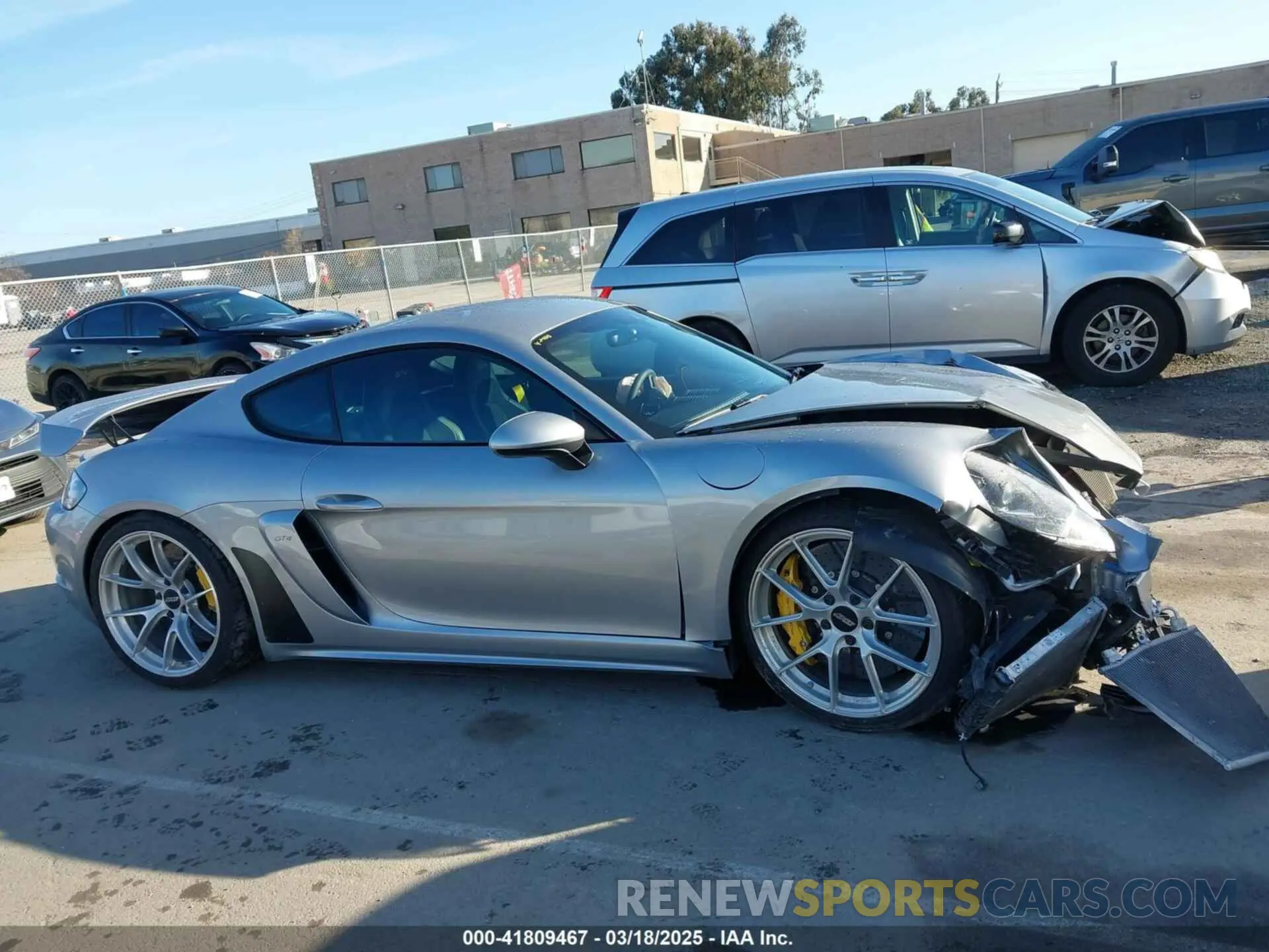 14 Photograph of a damaged car WP0AC2A82NS275201 PORSCHE 718 CAYMAN 2022