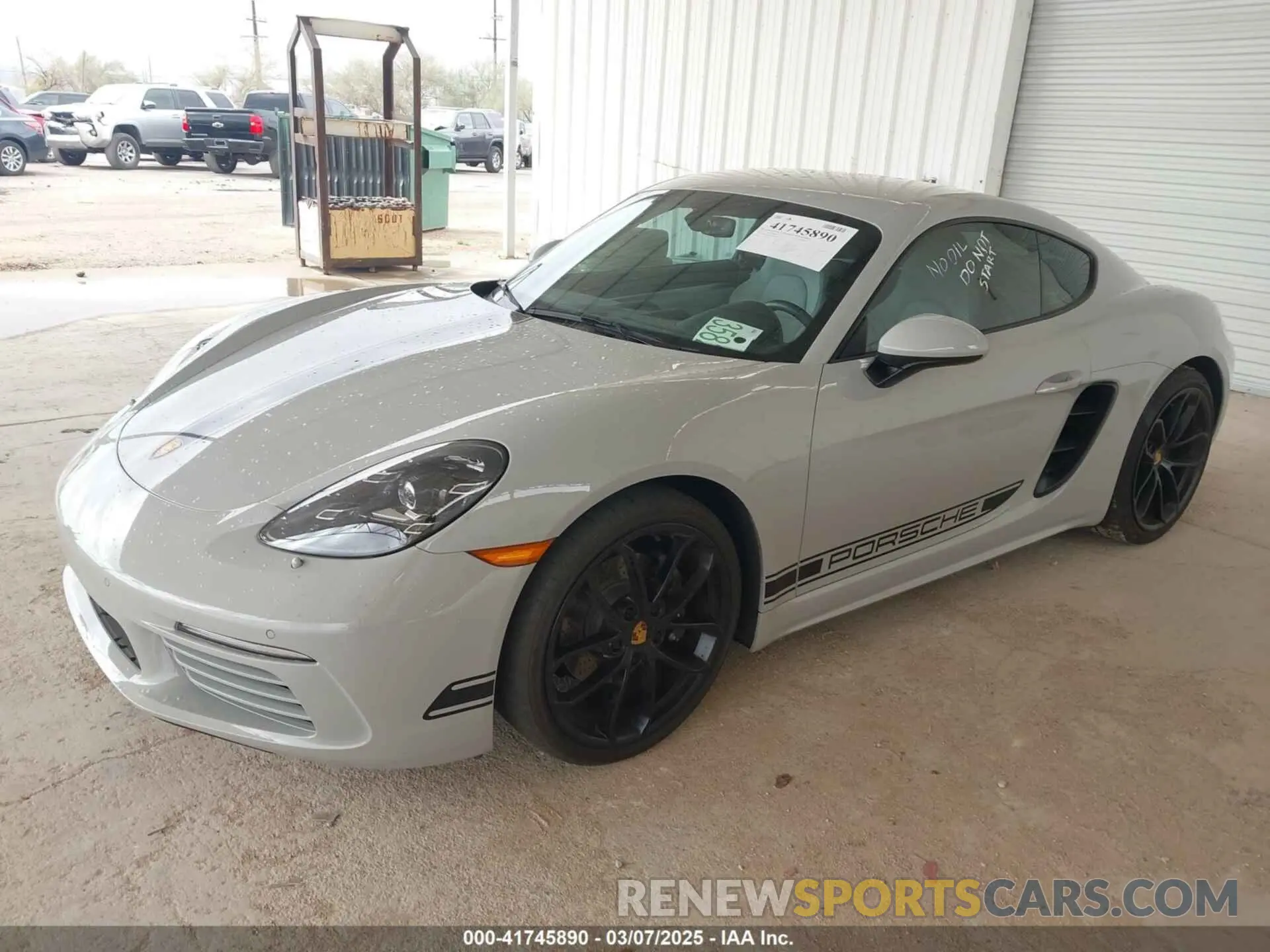 2 Photograph of a damaged car WP0AA2A83RK255017 PORSCHE 718 CAYMAN 2024