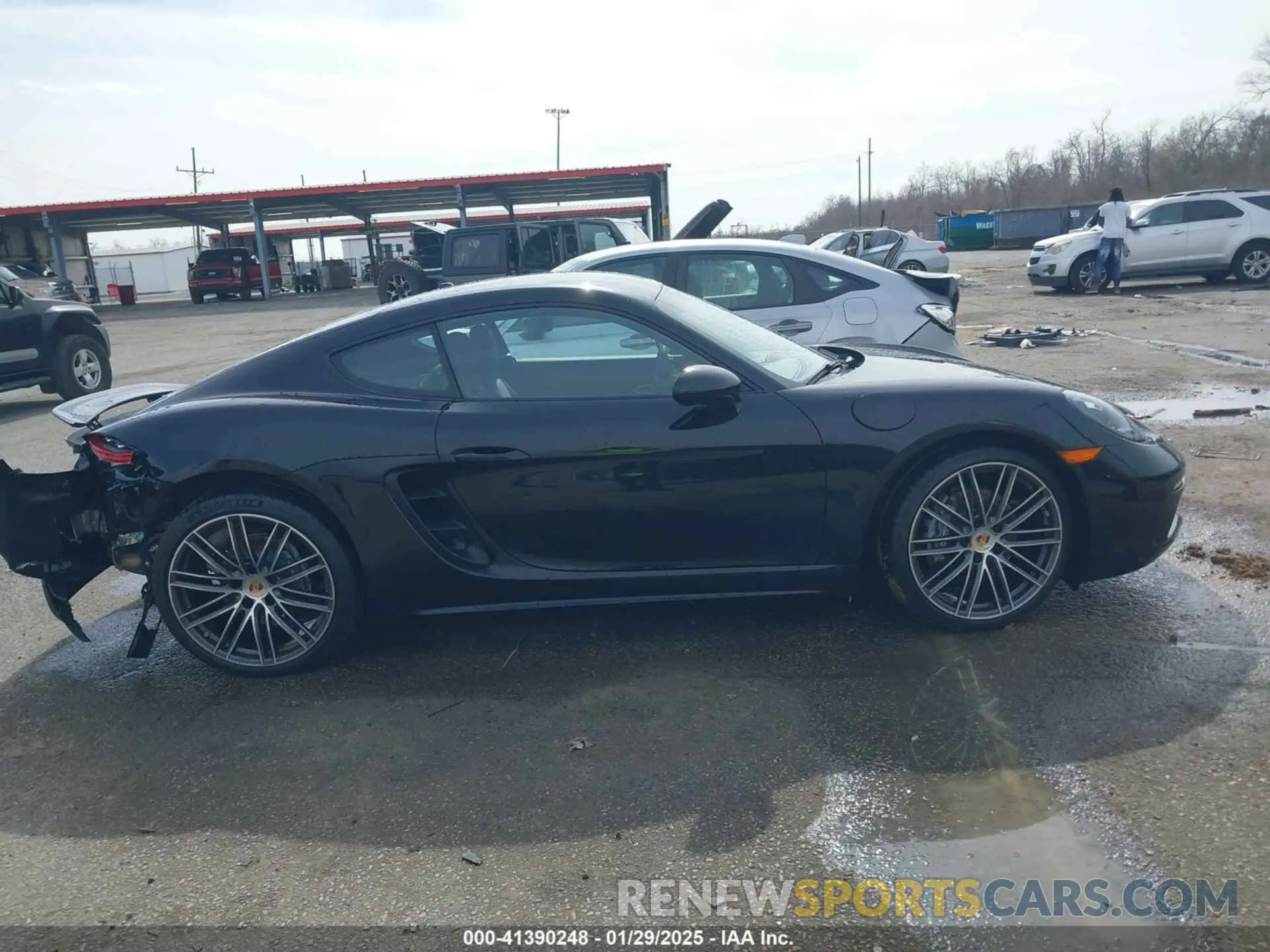 13 Photograph of a damaged car WP0AA2A89RK255443 PORSCHE 718 CAYMAN 2024