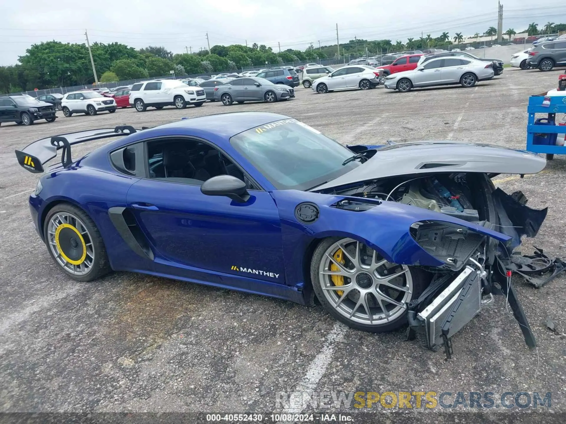 13 Photograph of a damaged car WP0AE2A86RK274617 PORSCHE 718 CAYMAN 2024