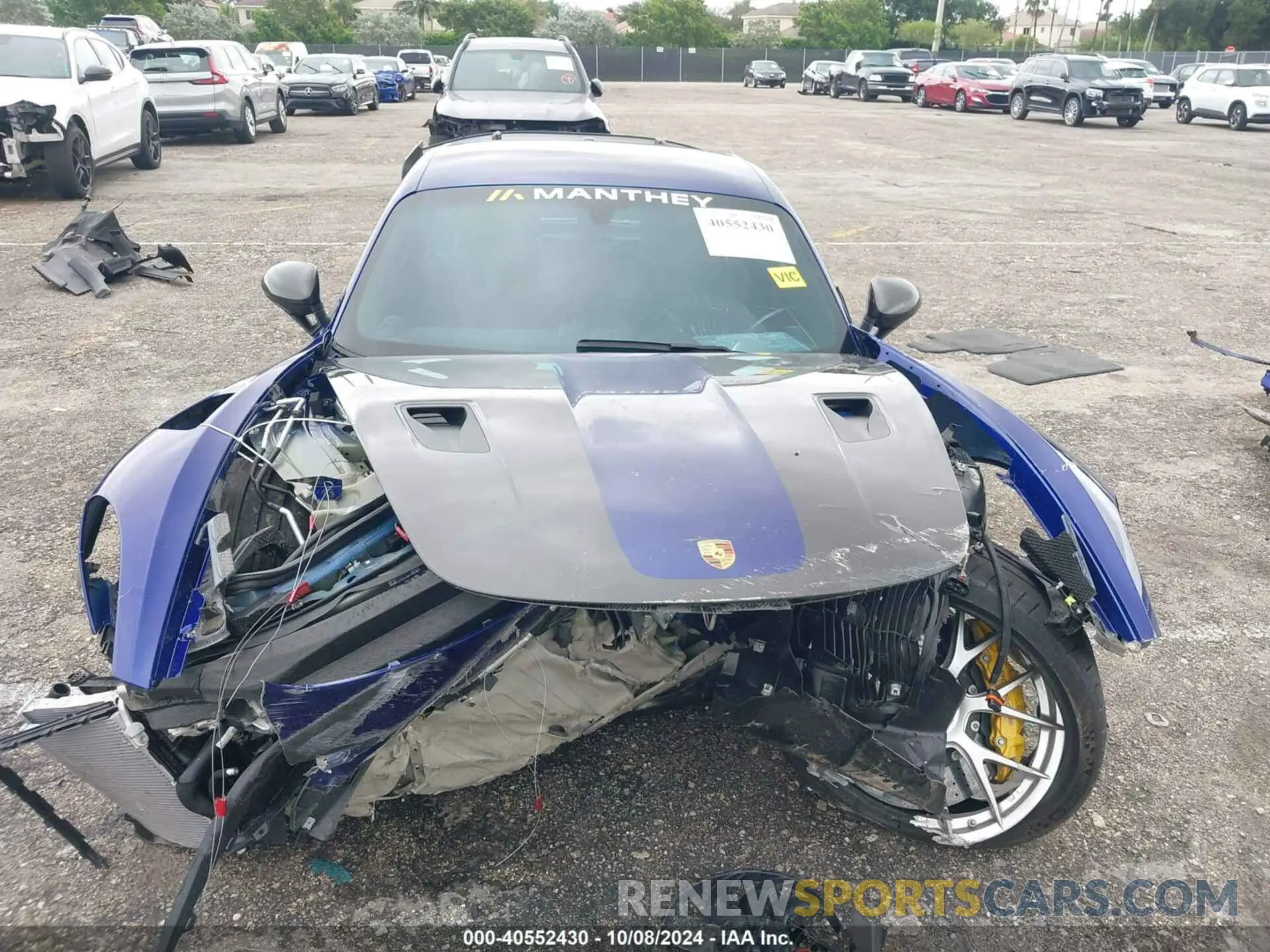 6 Photograph of a damaged car WP0AE2A86RK274617 PORSCHE 718 CAYMAN 2024