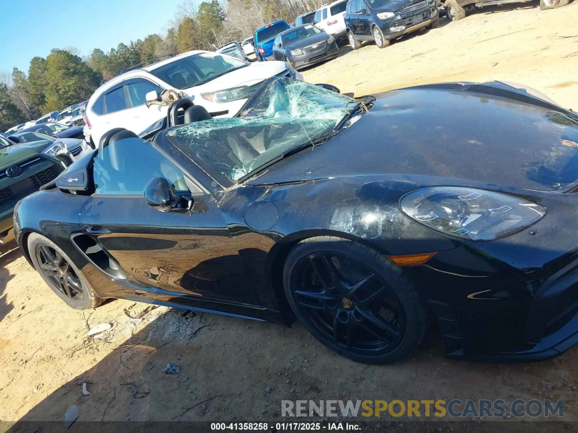 14 Photograph of a damaged car WP0CC2A81MS240303 PORSCHE 718 SPYDER 2021