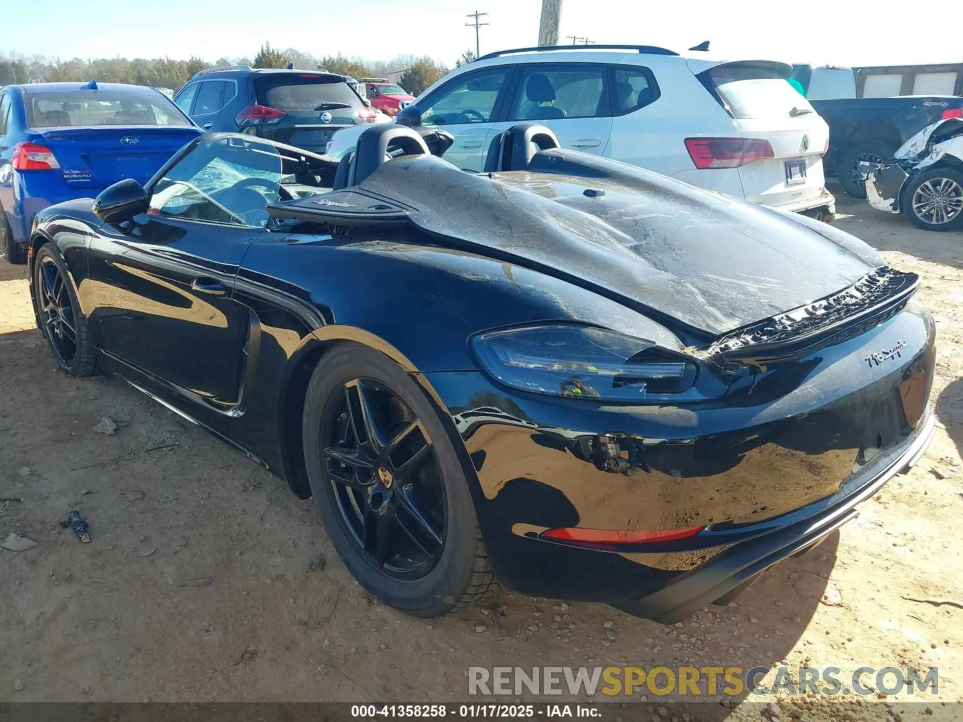 3 Photograph of a damaged car WP0CC2A81MS240303 PORSCHE 718 SPYDER 2021