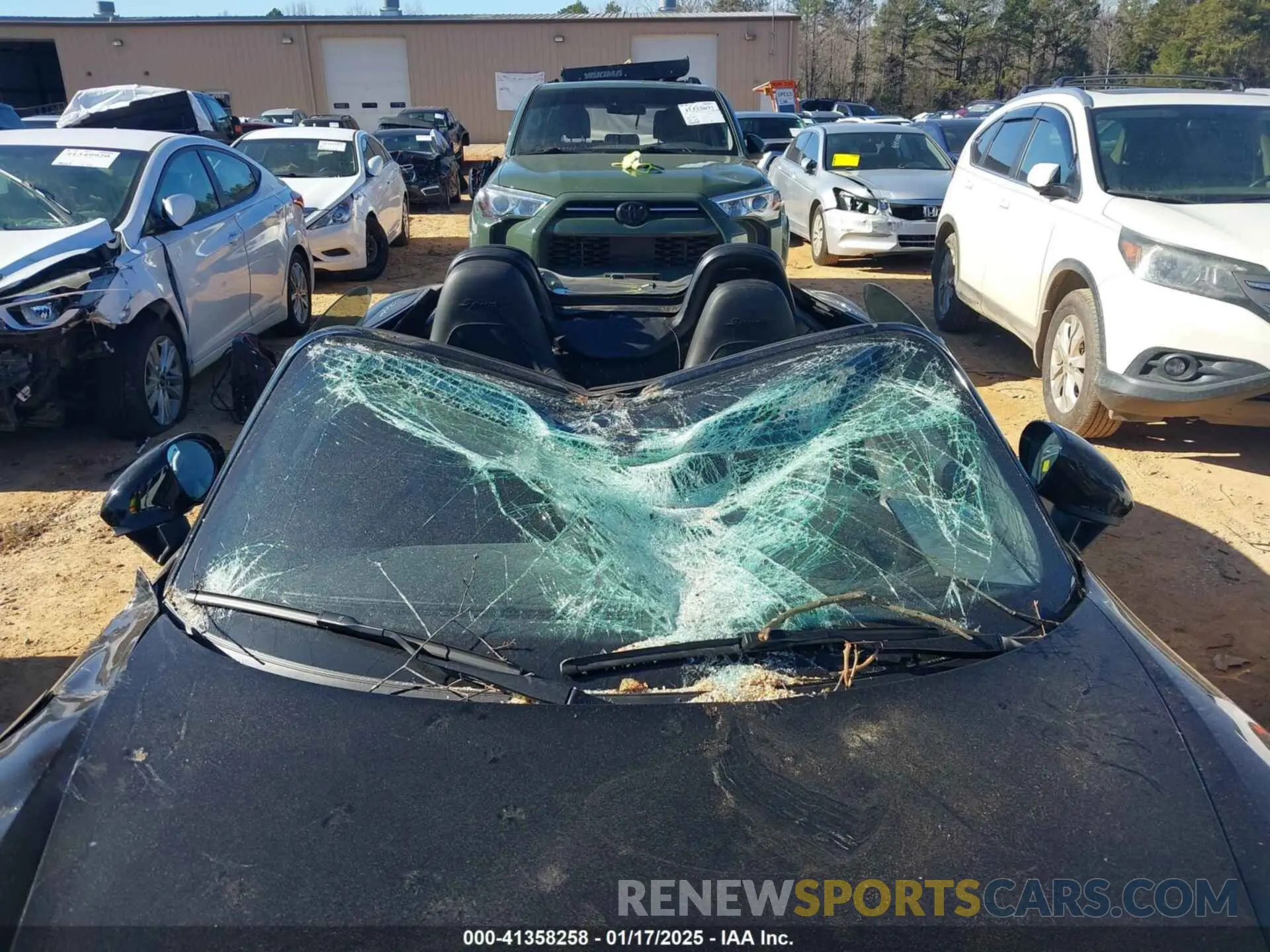 6 Photograph of a damaged car WP0CC2A81MS240303 PORSCHE 718 SPYDER 2021