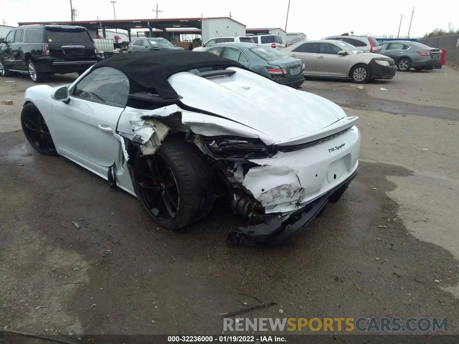 6 Photograph of a damaged car WP0CC2A89NS235092 PORSCHE 718 SPYDER 2022