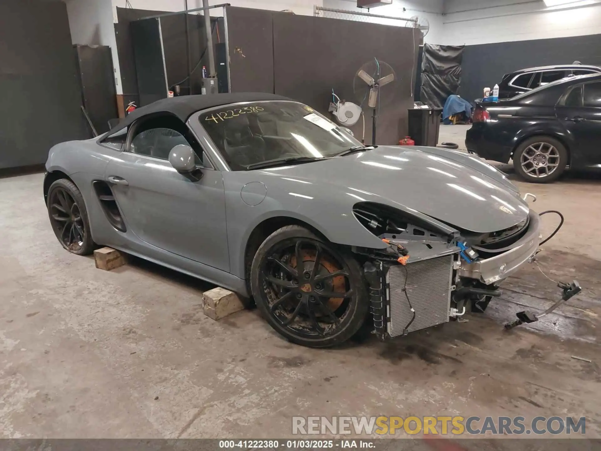1 Photograph of a damaged car WP0CC2A83PS222034 PORSCHE 718 SPYDER 2023