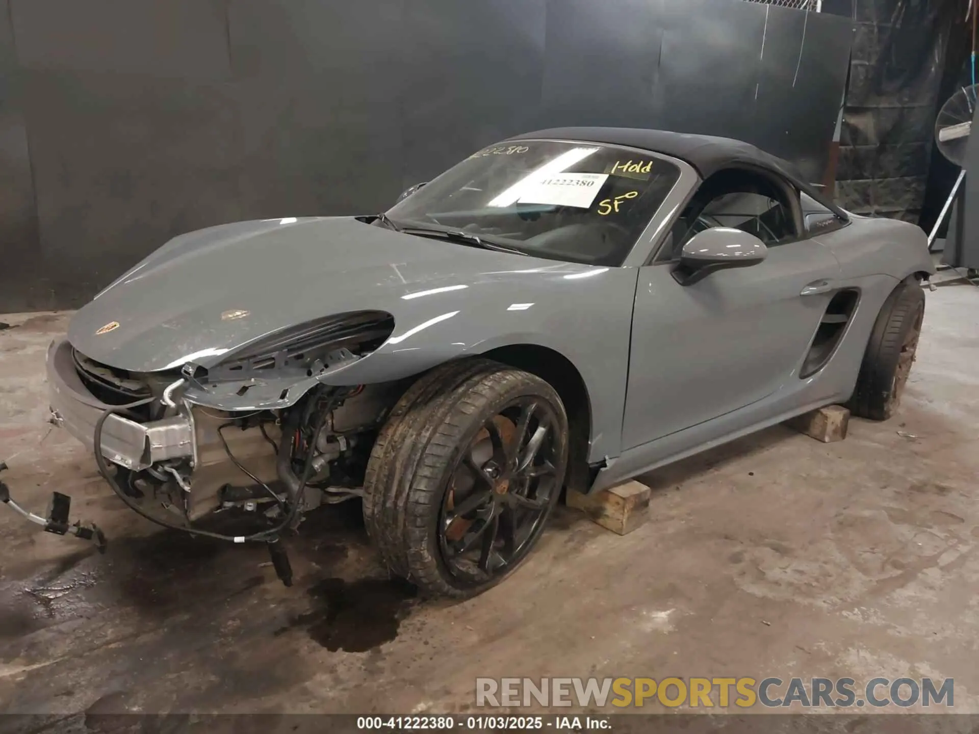 2 Photograph of a damaged car WP0CC2A83PS222034 PORSCHE 718 SPYDER 2023