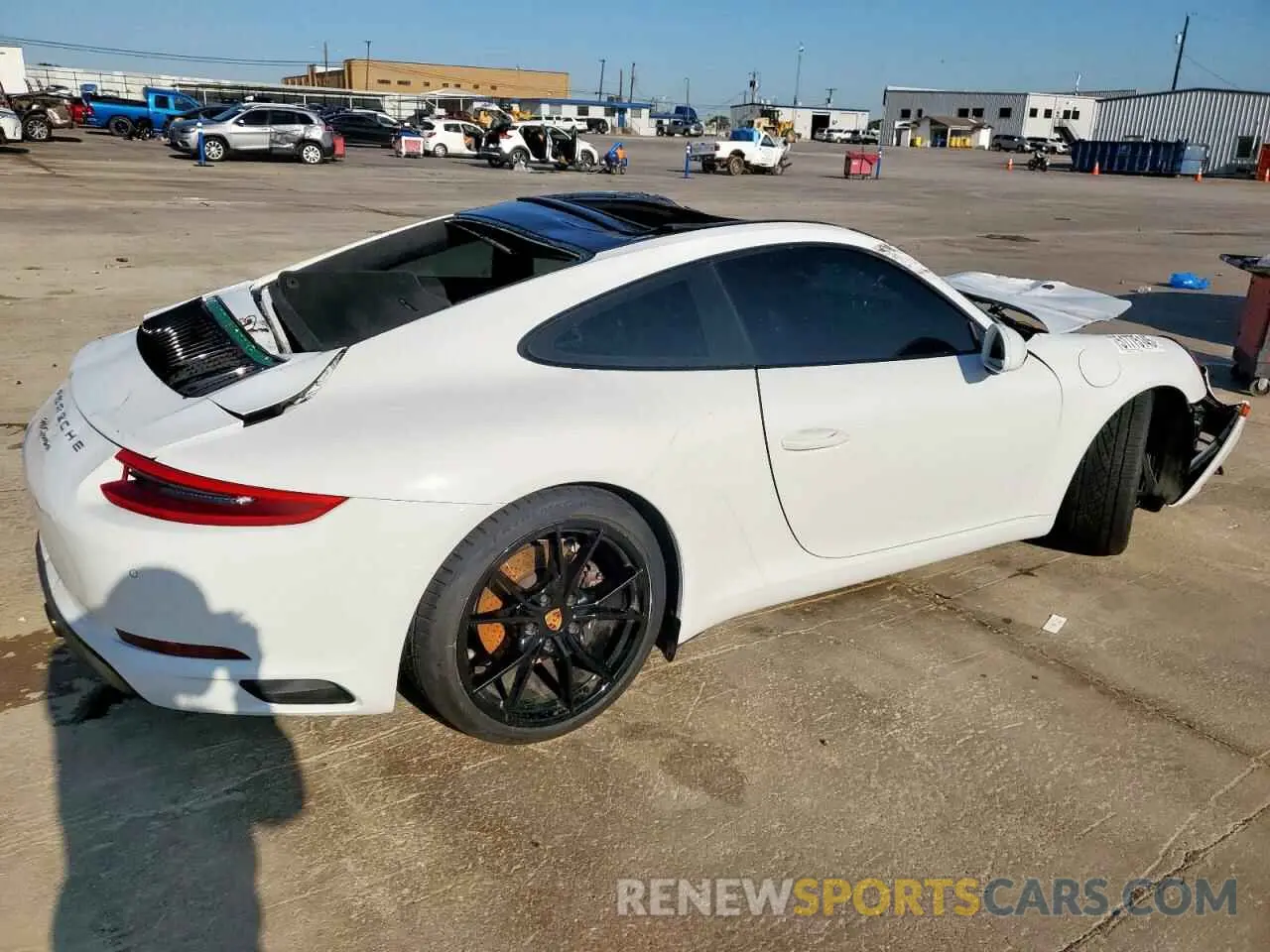 3 Photograph of a damaged car WP0AA2A90KS104215 PORSCHE 911 2019