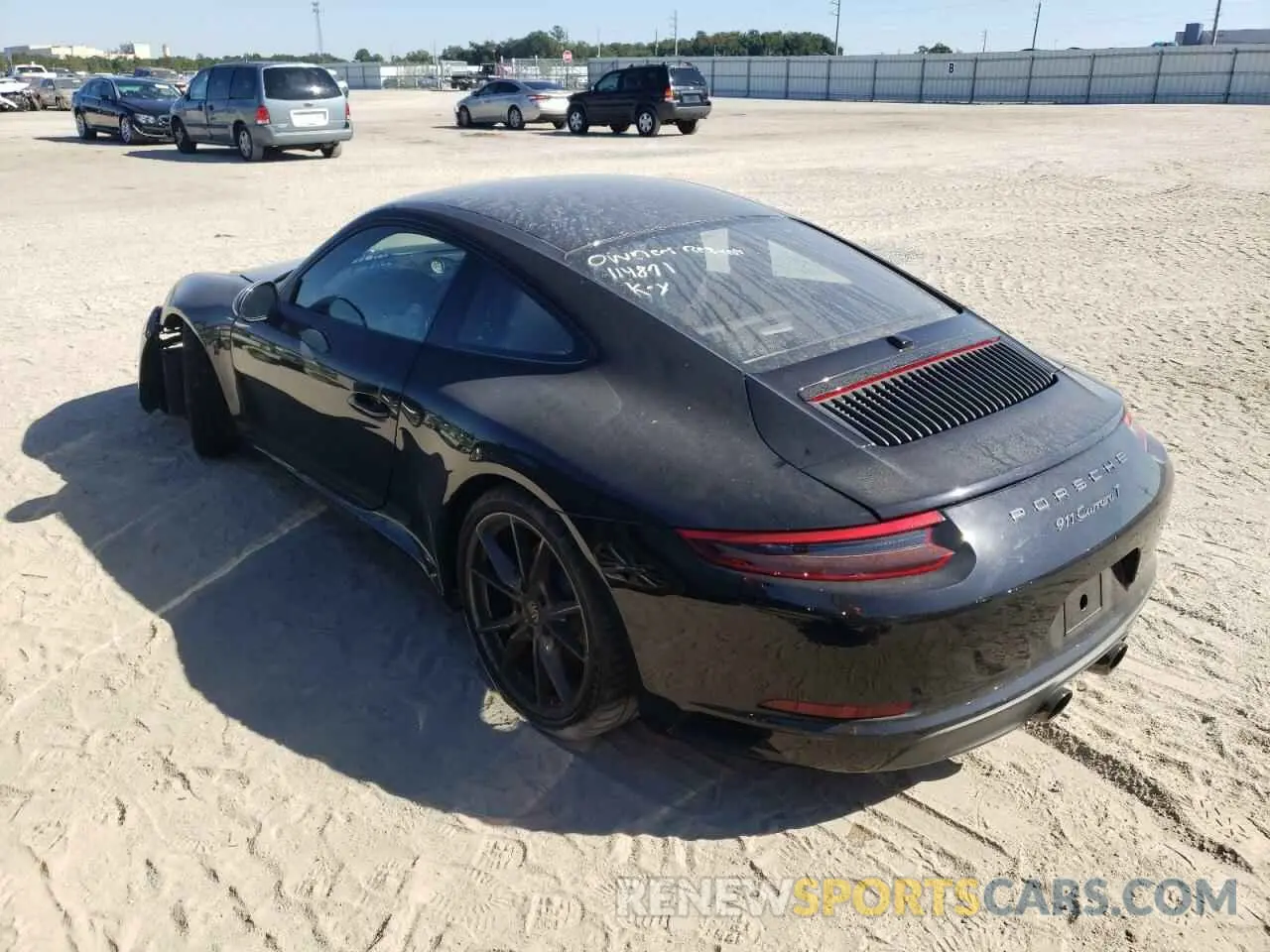 3 Photograph of a damaged car WP0AA2A94KS103181 PORSCHE 911 2019