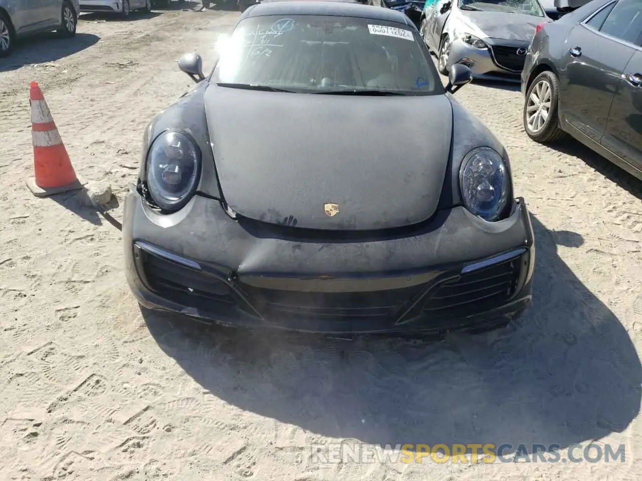 9 Photograph of a damaged car WP0AA2A94KS103181 PORSCHE 911 2019
