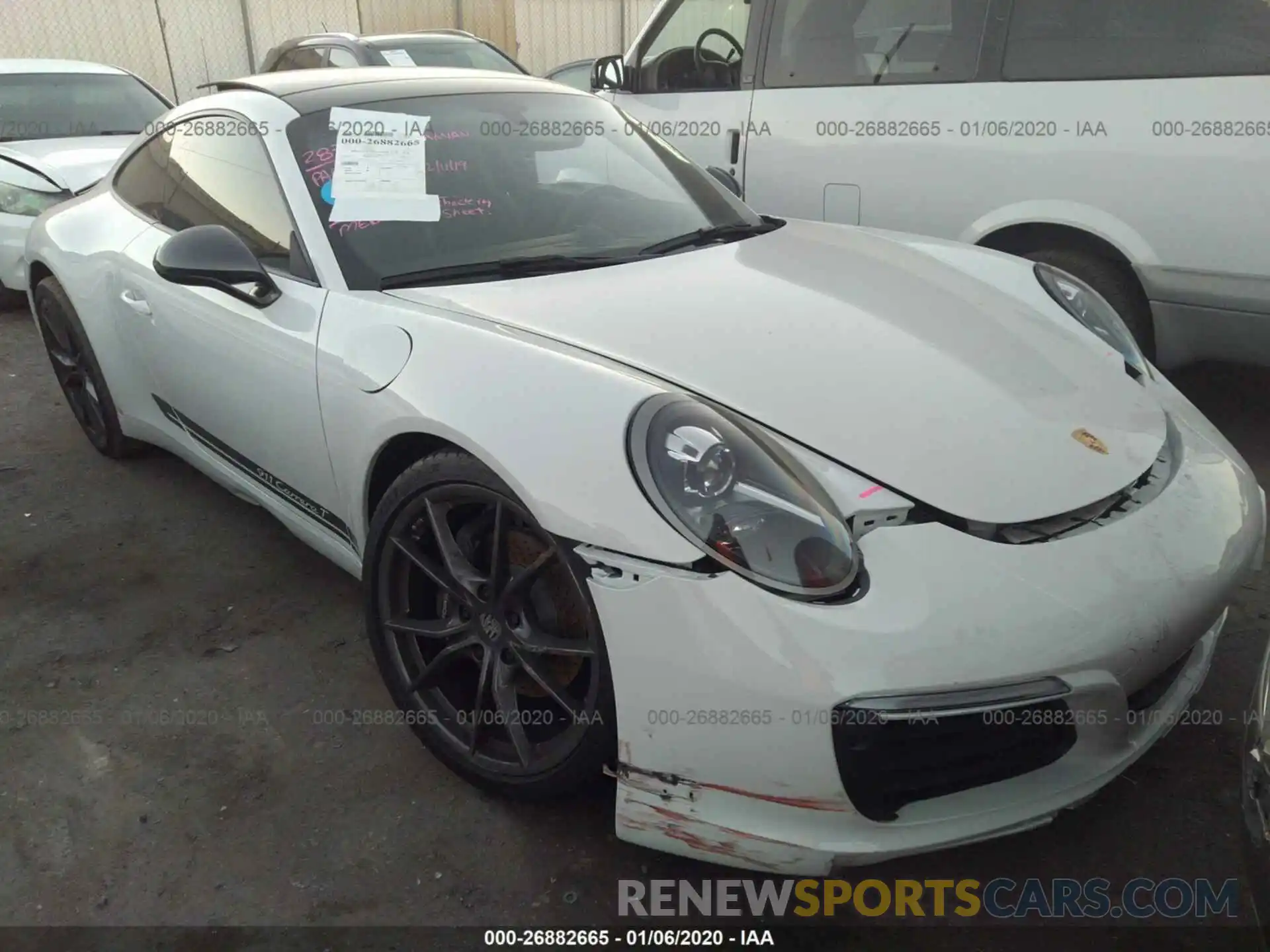 6 Photograph of a damaged car WP0AA2A96KS103599 PORSCHE 911 2019